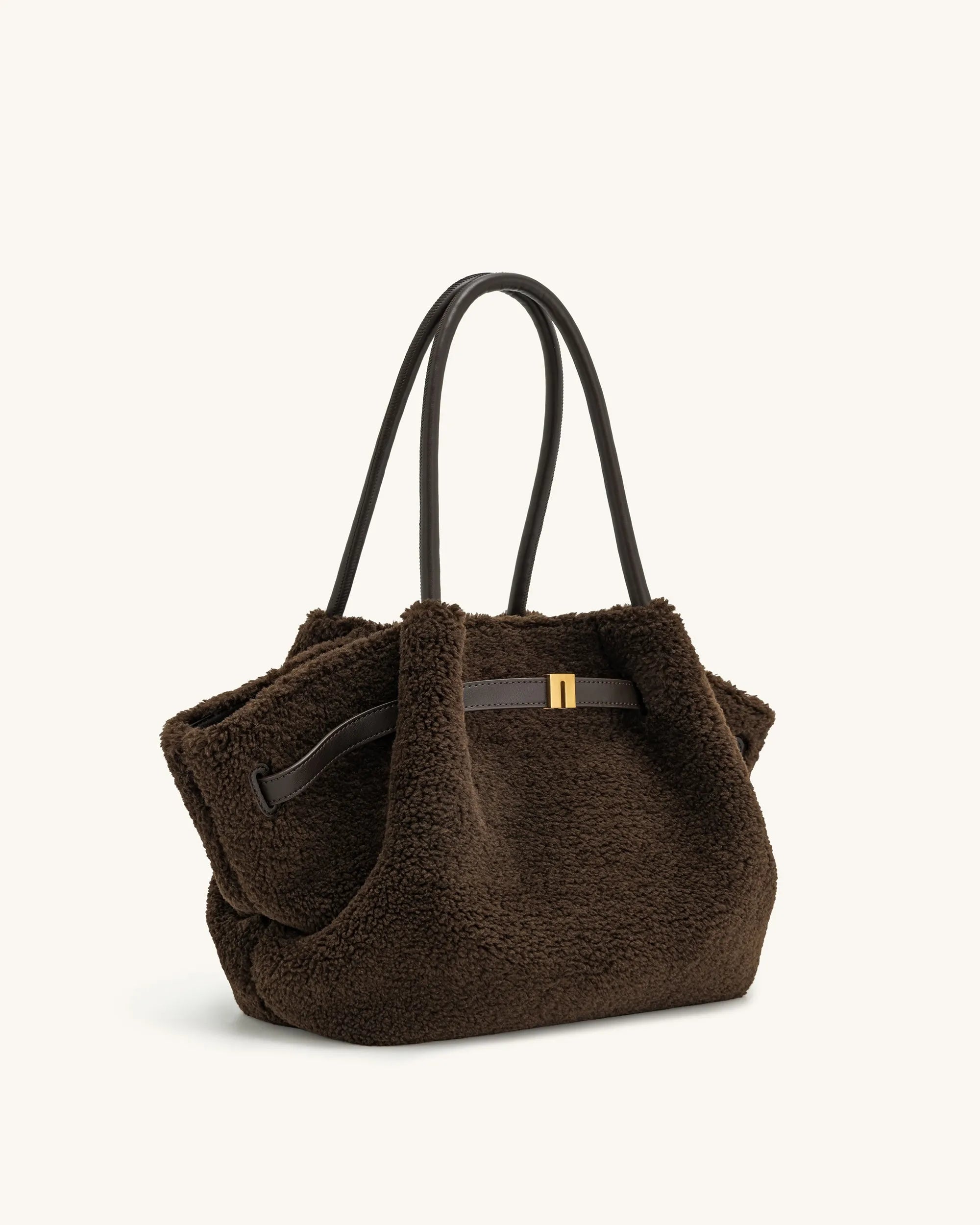 JW PEI_Mocha Brown_Hana Medium Faux Fur Tote Bag_JH306B04-32_Mocha Brown_04