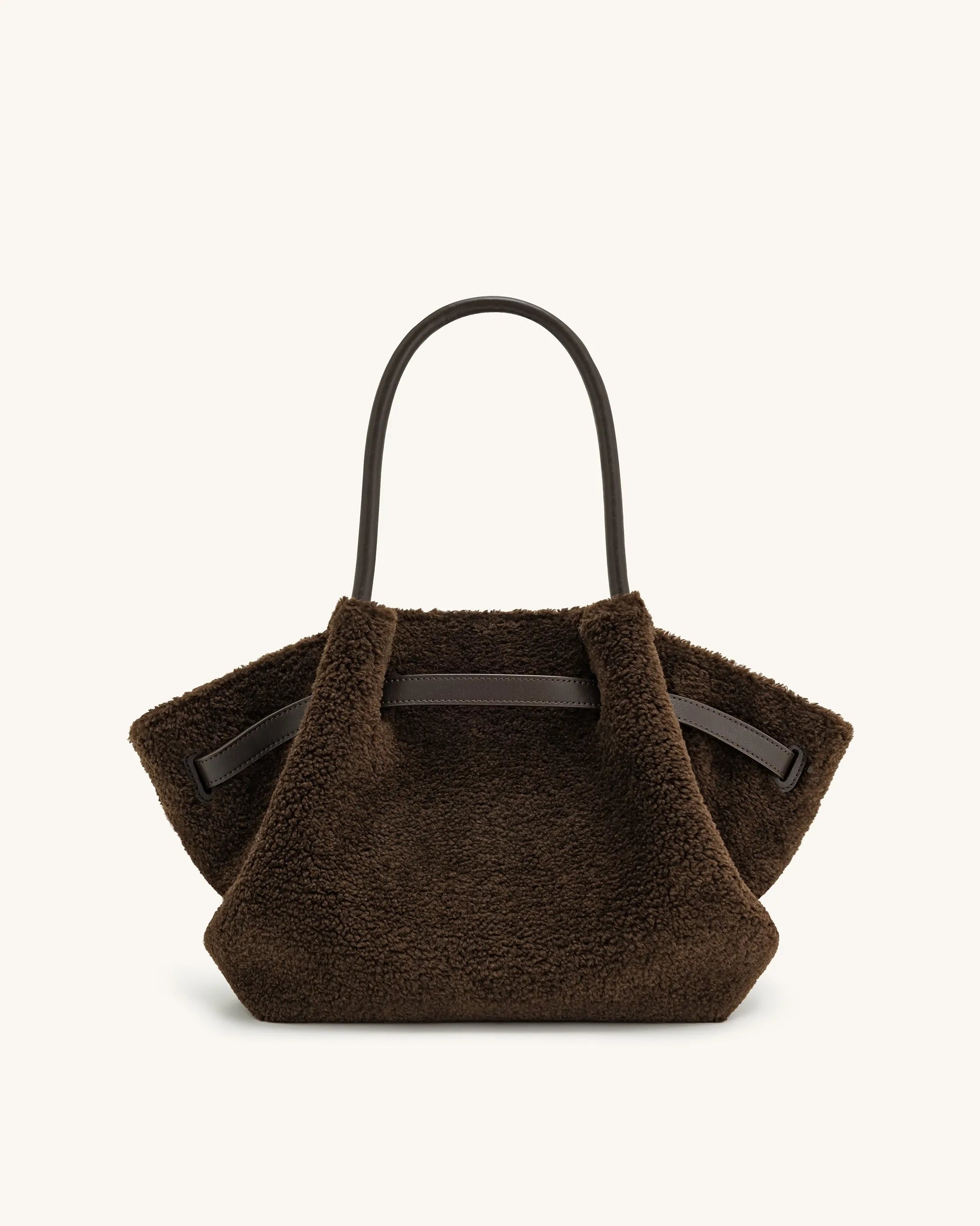 JW PEI_Mocha Brown_Hana Medium Faux Fur Tote Bag_JH306B04-32_Mocha Brown_05