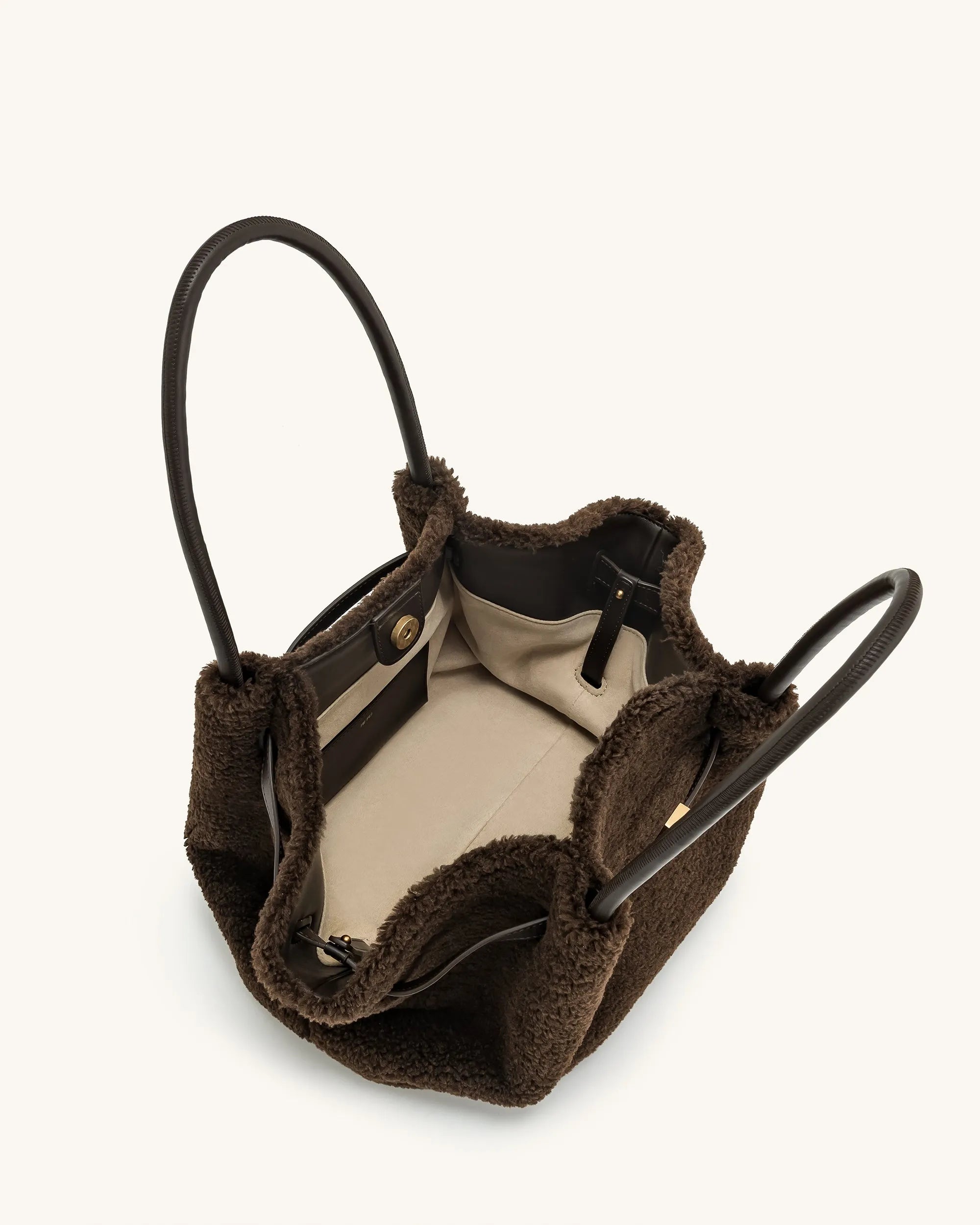 JW PEI_Mocha Brown_Hana Medium Faux Fur Tote Bag_JH306B04-32_Mocha Brown_06