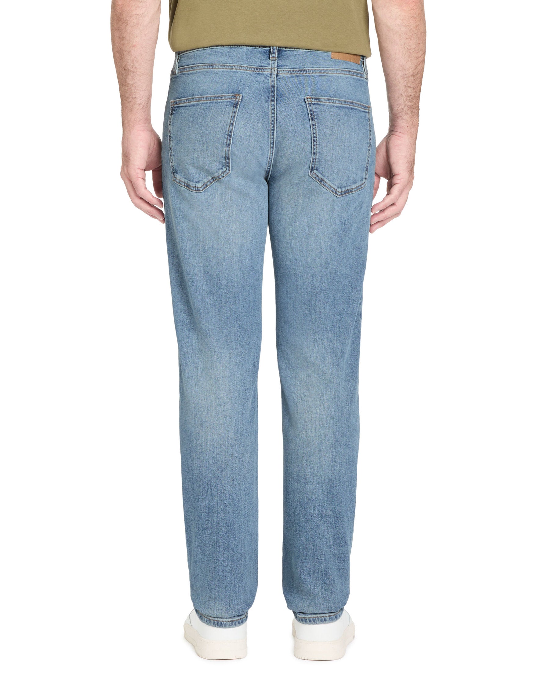 Celio_Light Blue Straight Stretch Cotton Jeans_JOLESS_BLEACHED_03
