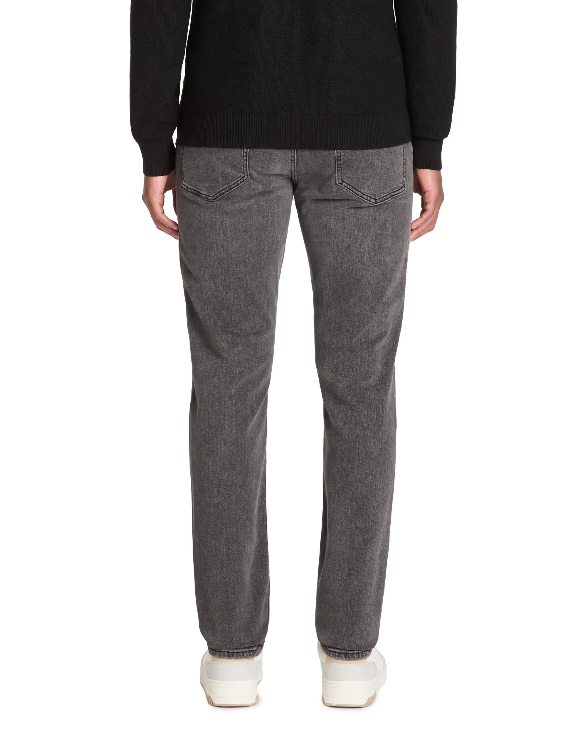 Celio_C15 Stretch Cotton Straight Jeans - Grey_JOLESS_GRIS_04