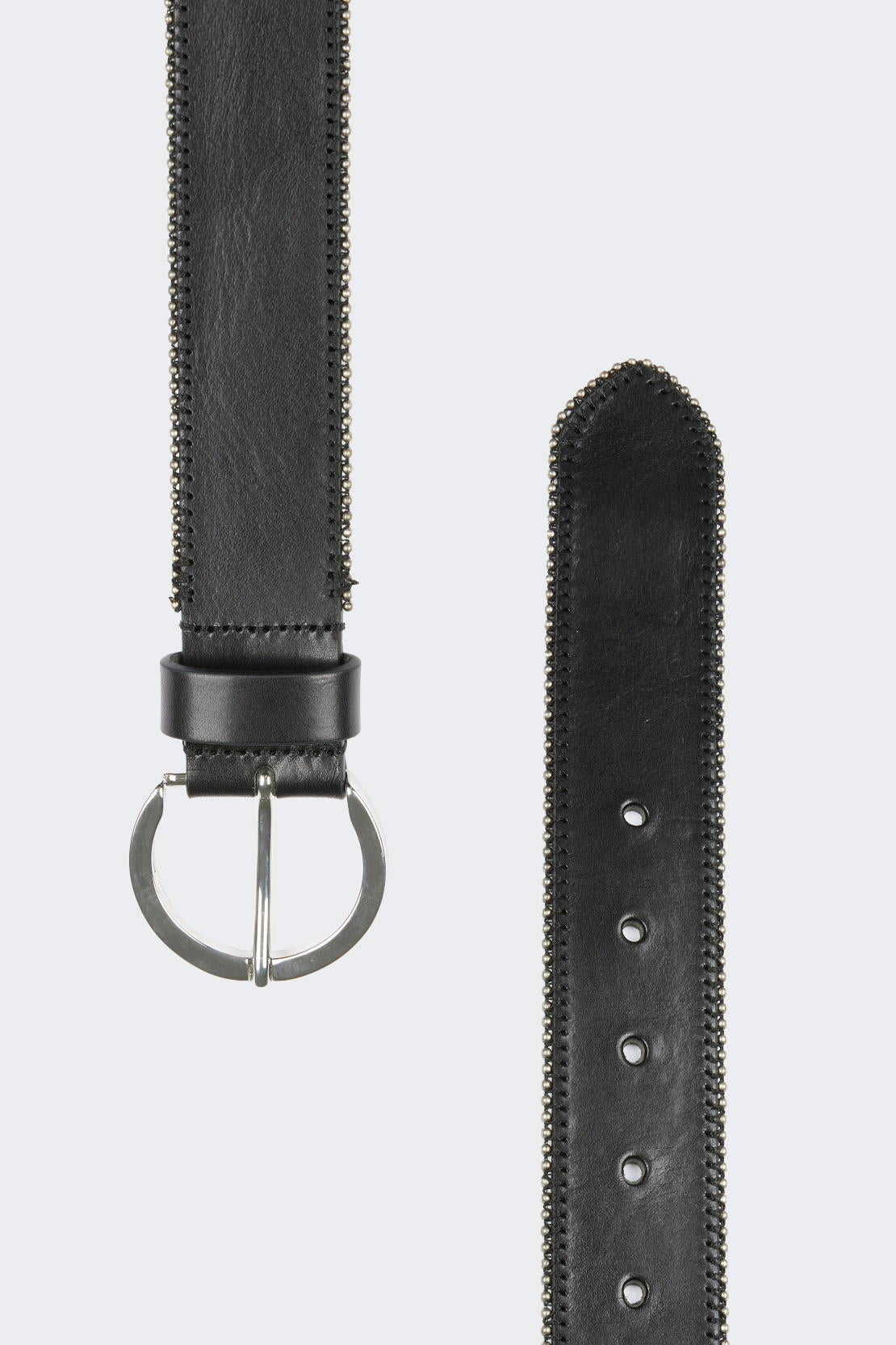 Micro Studs Belt Leather Black_JS1A6410BL_BL_06