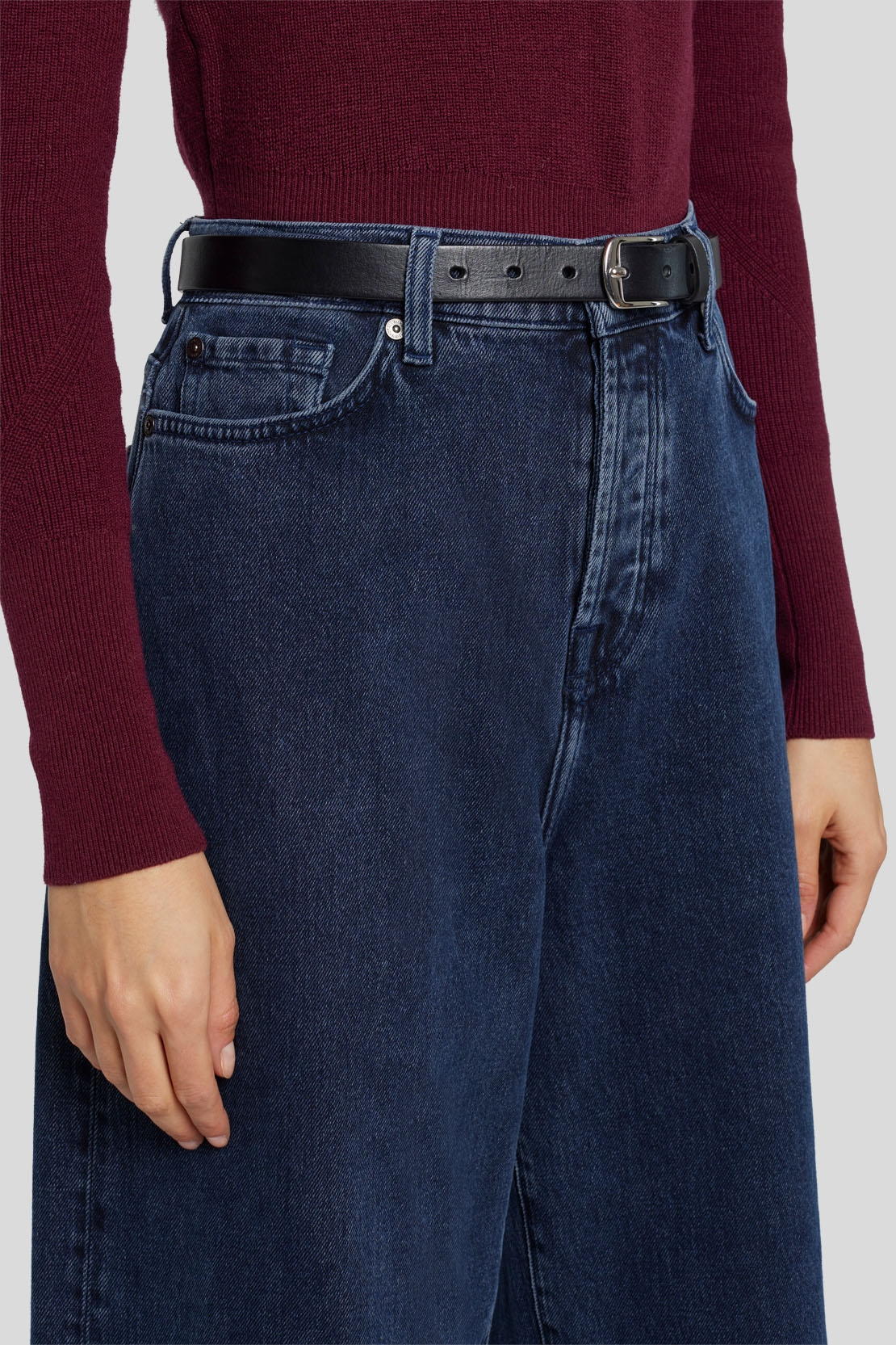 Tiny Belt Leather Black_JS7L6410BK_BK_02