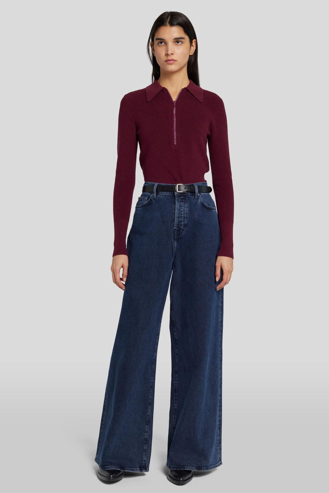 Tiny Belt Leather Black_JS7L6410BK_BK_03