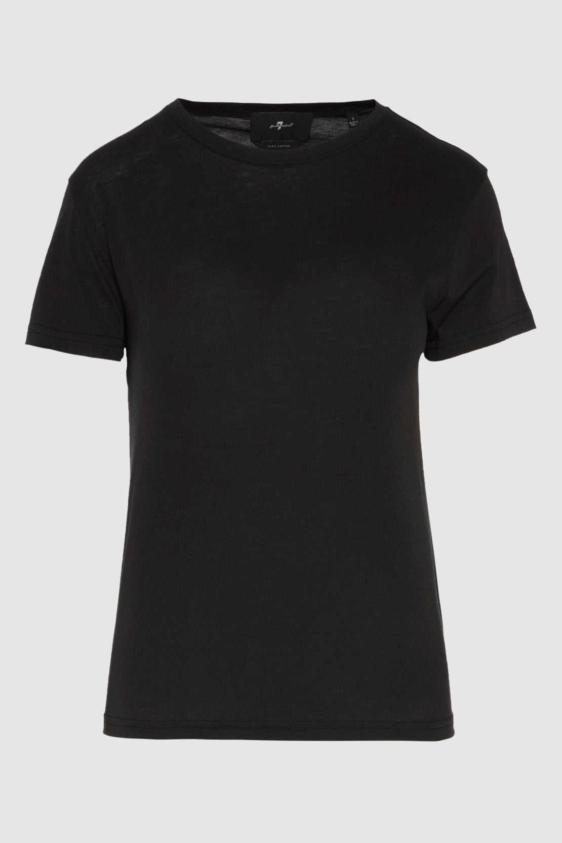 Ss Basic Tee Cotton Blend Black_JSLL7150BK_BK_06