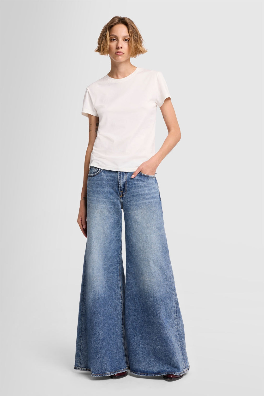 Ss Basic Tee Cotton Blend White_JSLL7150WH_WH_02