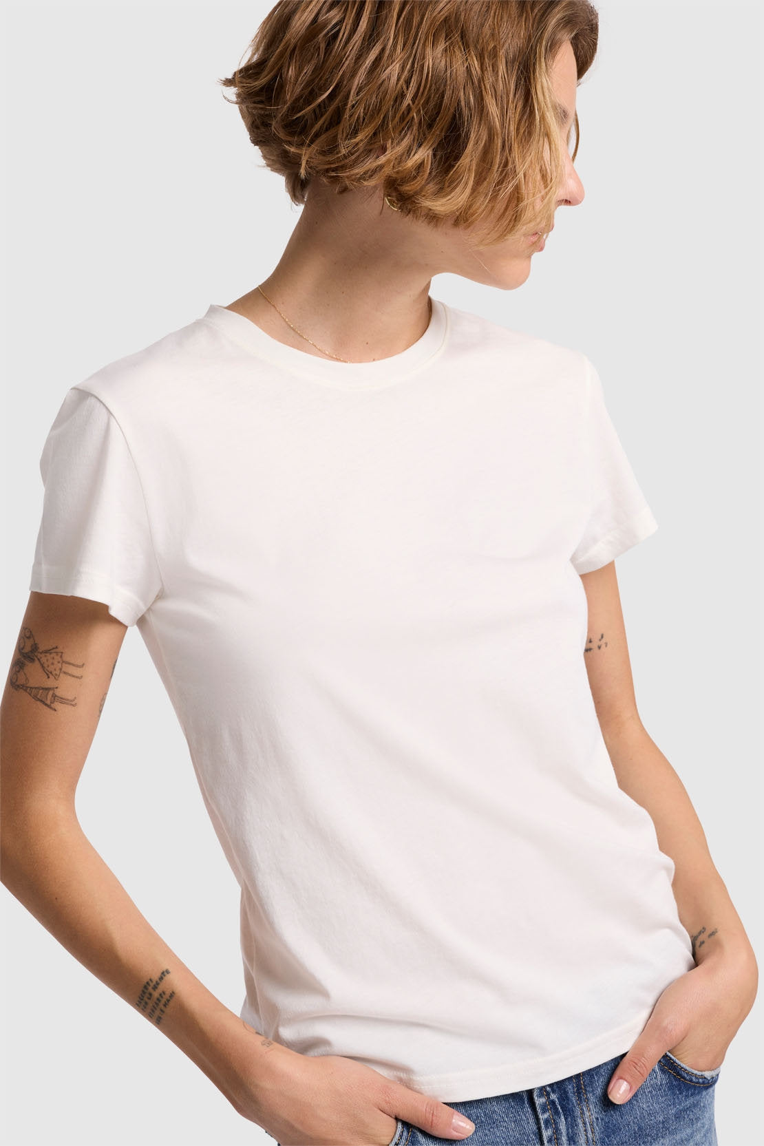Ss Basic Tee Cotton Blend White_JSLL7150WH_WH_03