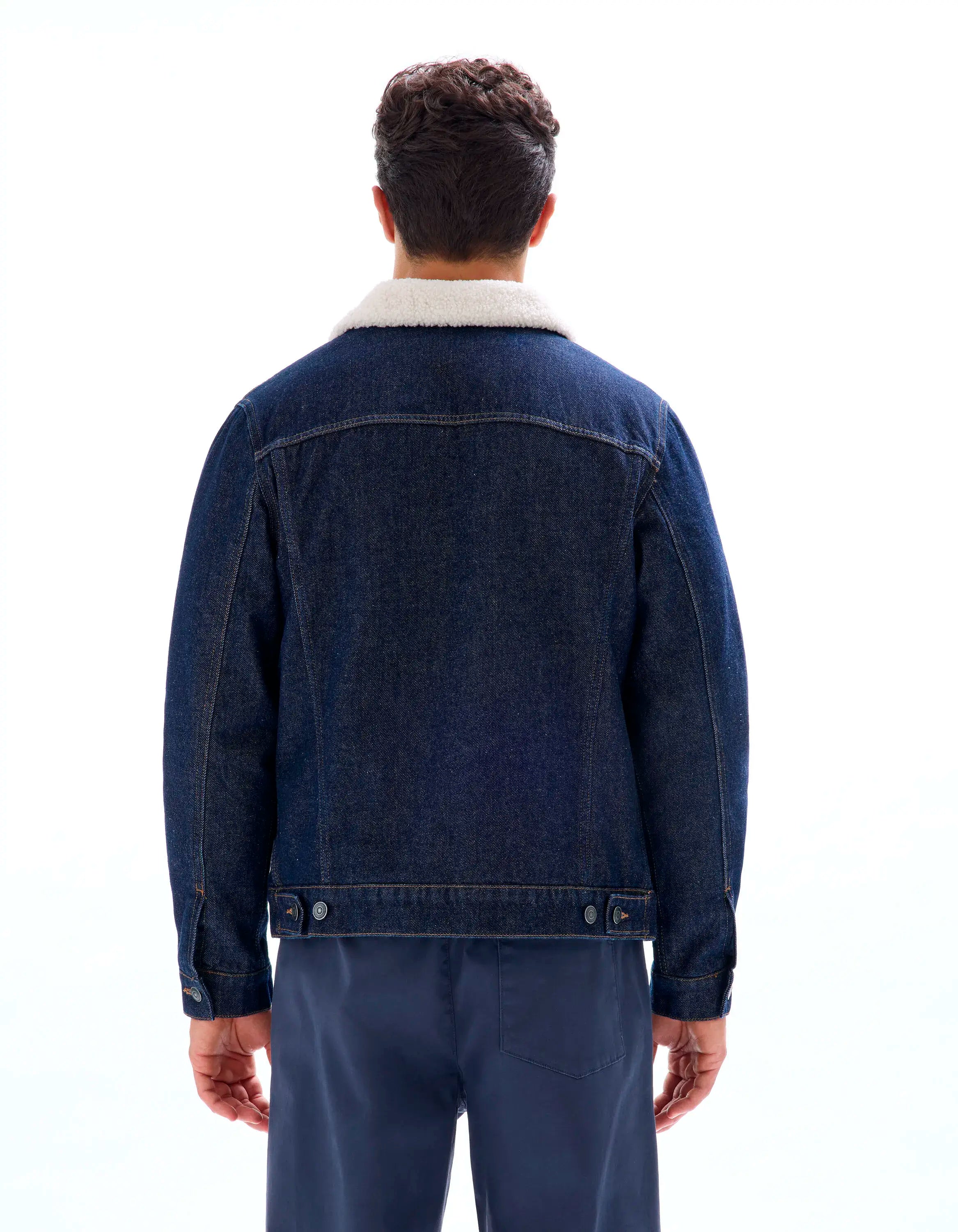 Celio_Brut_Sherpa-Lined Denim Jacket_JUDENSHERP_BRUT_03