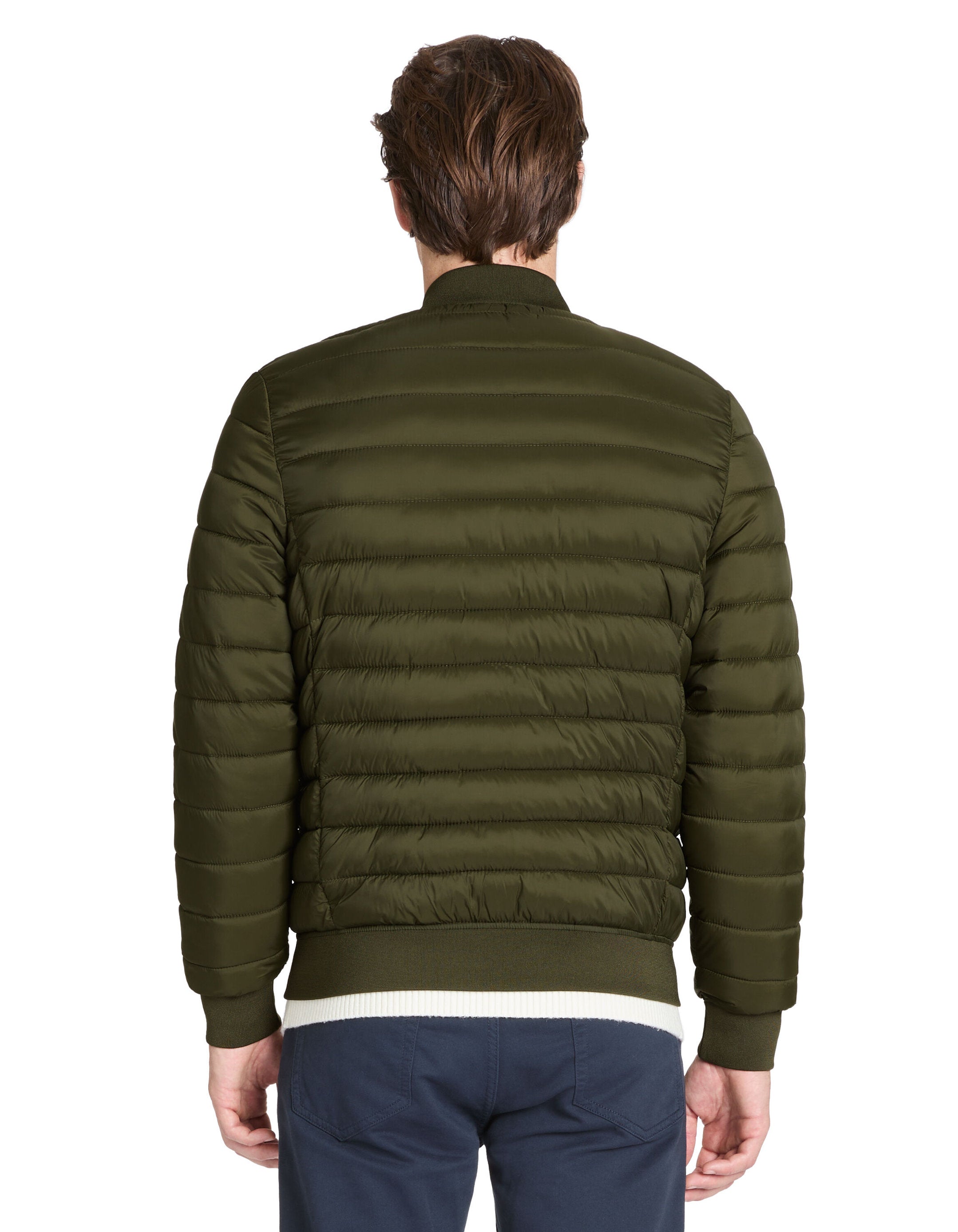 Celio_Khaki Light Bomber Neck Down Jacket_JULIGHTY_KAKI_03