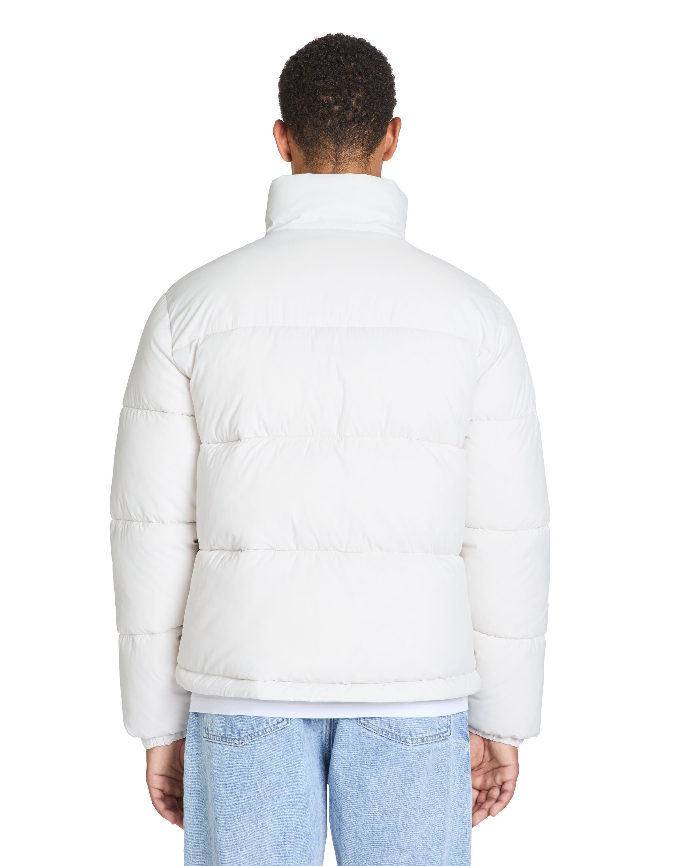 Celio_Ecru Warm Down Jacket with Stand-Up Collar_JUPARIGI_ECRU_03