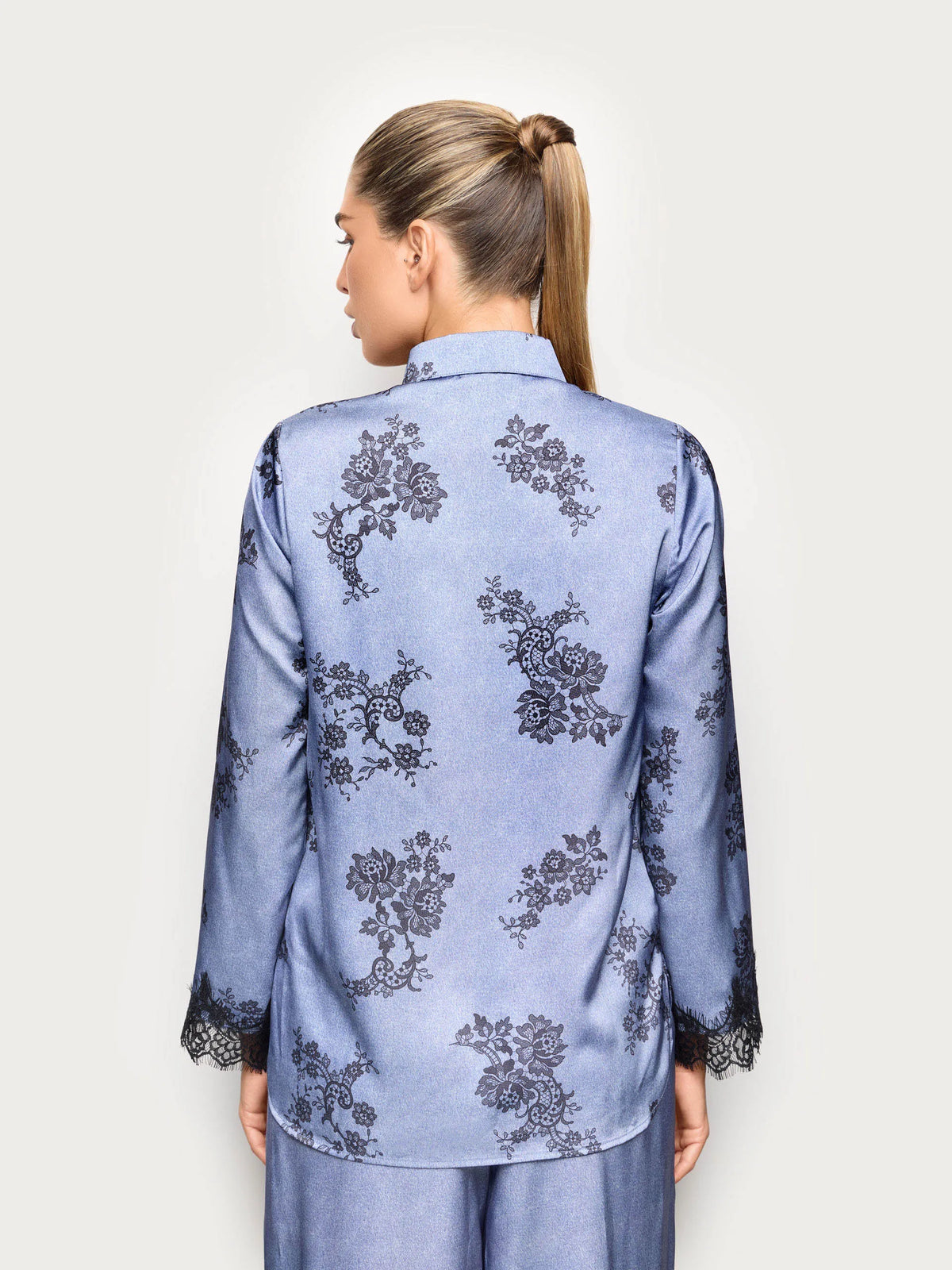 Yamamay PRINTED Women Jacket - Denim Satin SKU: LCDD193002_128 Image 04