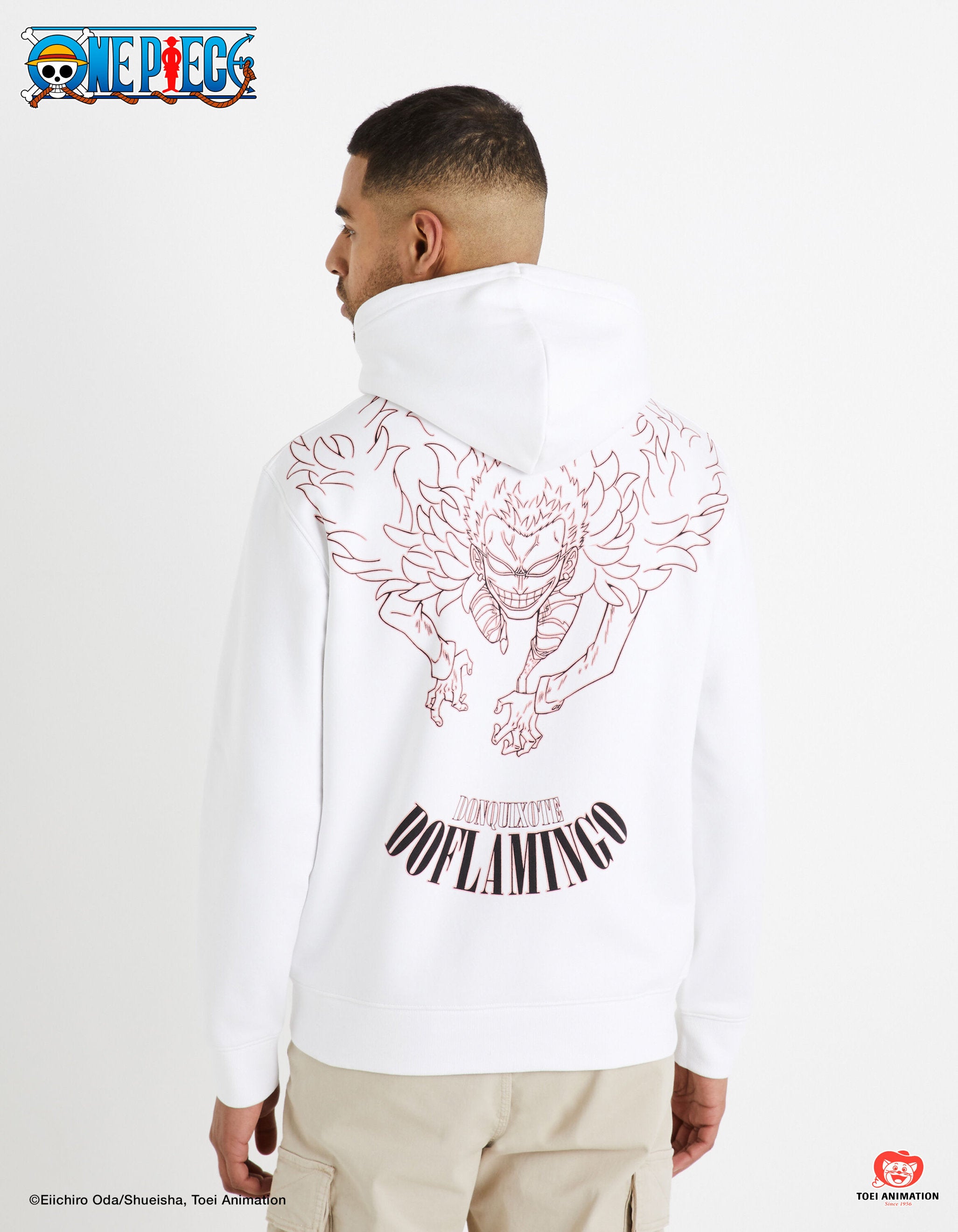 Celio_One Piece White Sweatshirt_LDEONESW_WHITE_02
