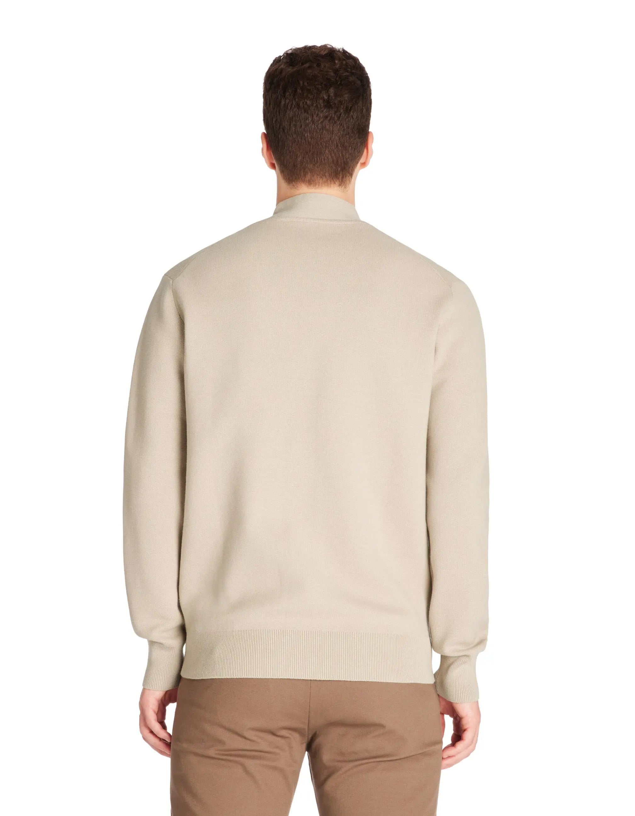 Celio_Cotton-Blend Cardigan - Taupe_LECARDI_CLAY_04
