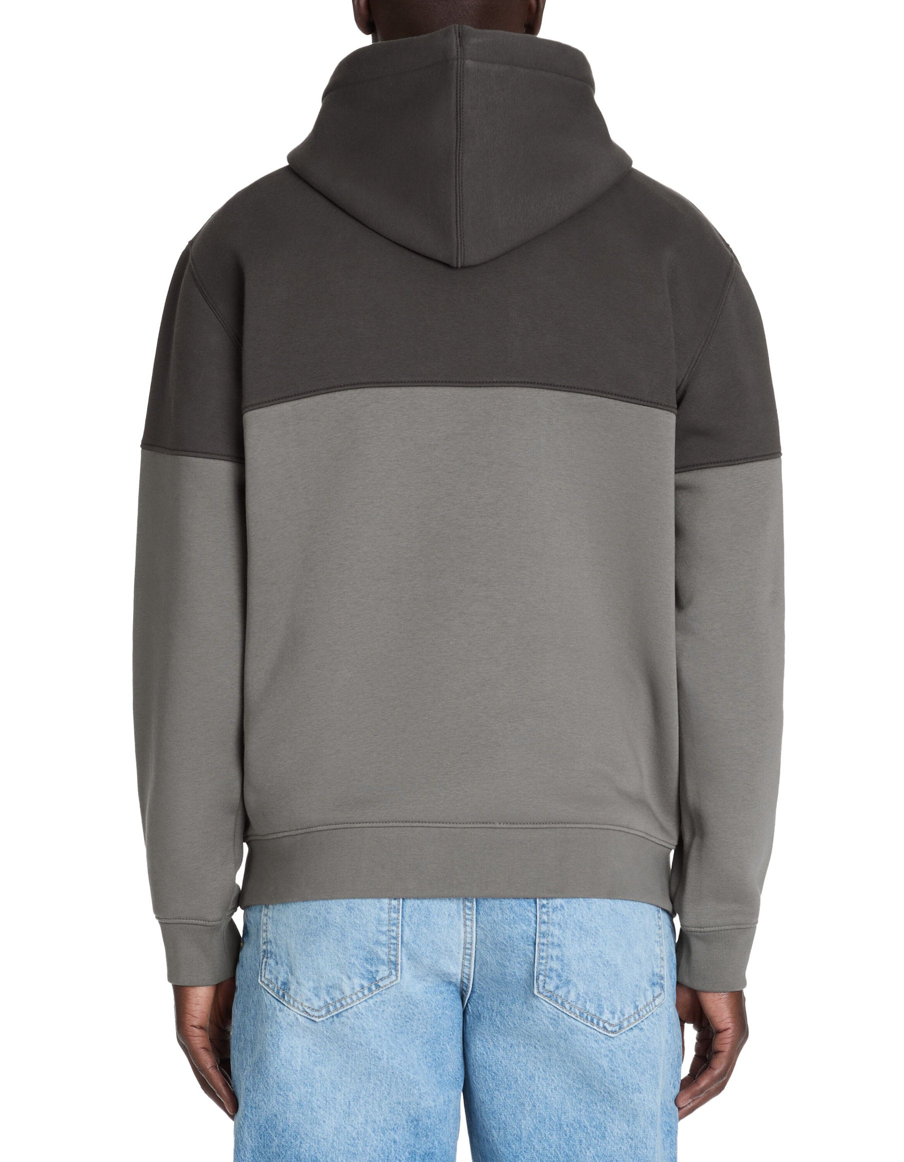 Celio_Anthracite Regular Cotton Hooded Sweatshirt_LECOBLOCO_ANTHRACITE_03