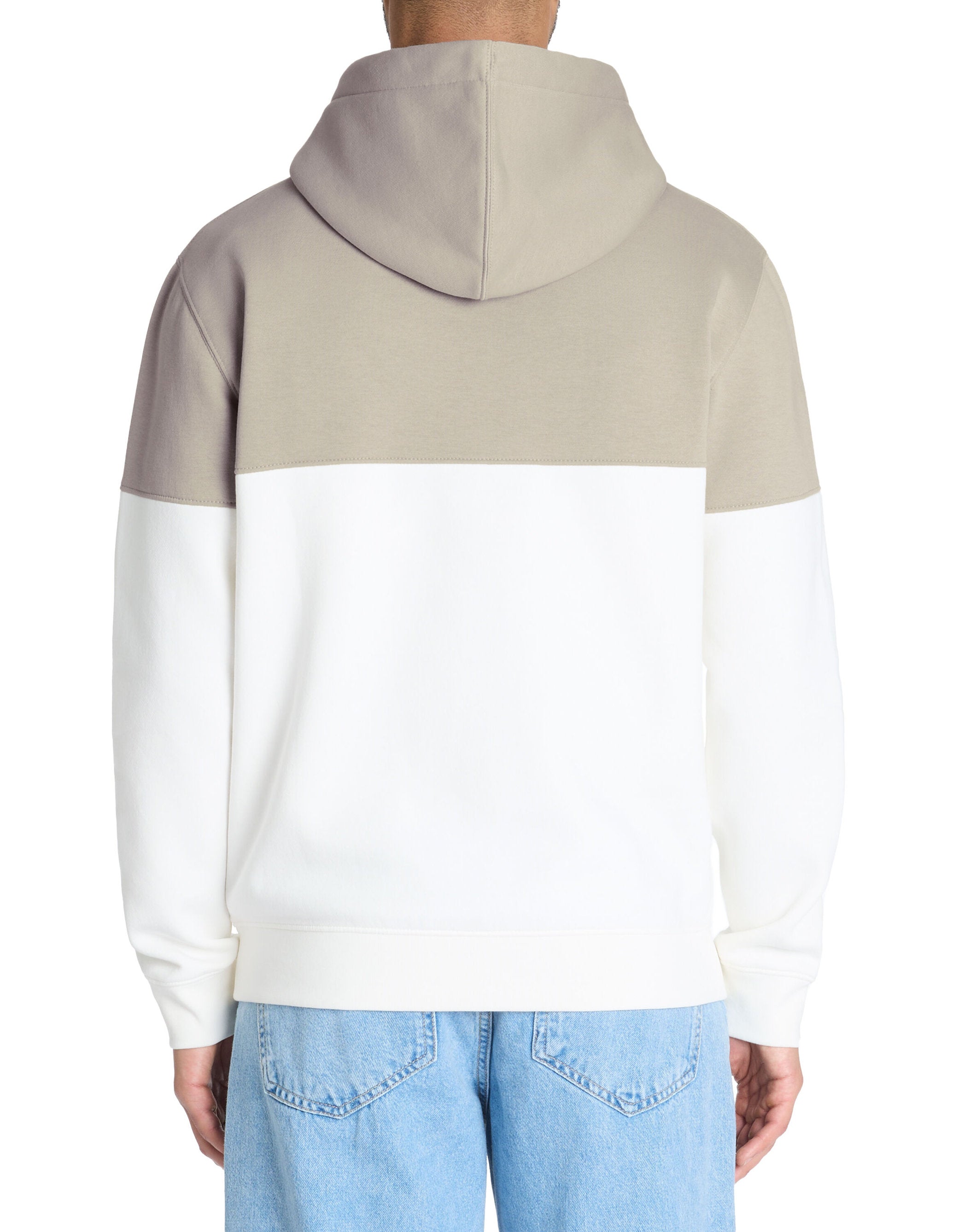 Celio_Brown Regular Cotton Hooded Sweatshirt_LECOBLOCO_LIGHT TAUPE_03