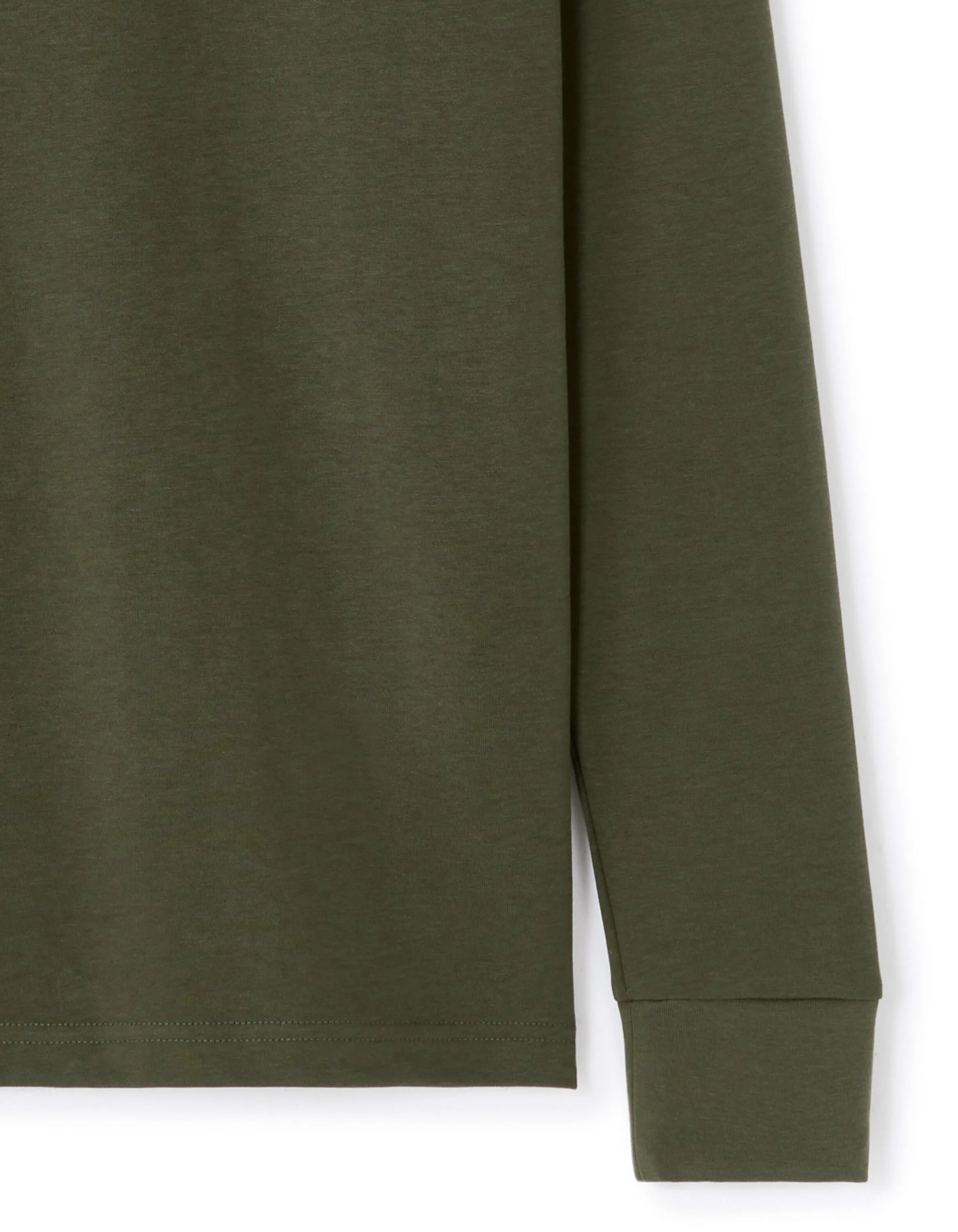 Celio_Deep Kaki_Oversized Long-Sleeved T-Shirt_LEHEML_DEEP KAKI_03