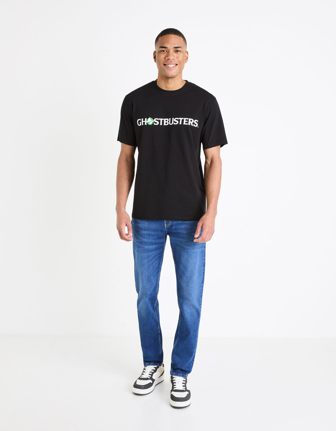 Ghostbusters - 100% Cotton T-Shirt_LGEBUSTER_BLACK_02