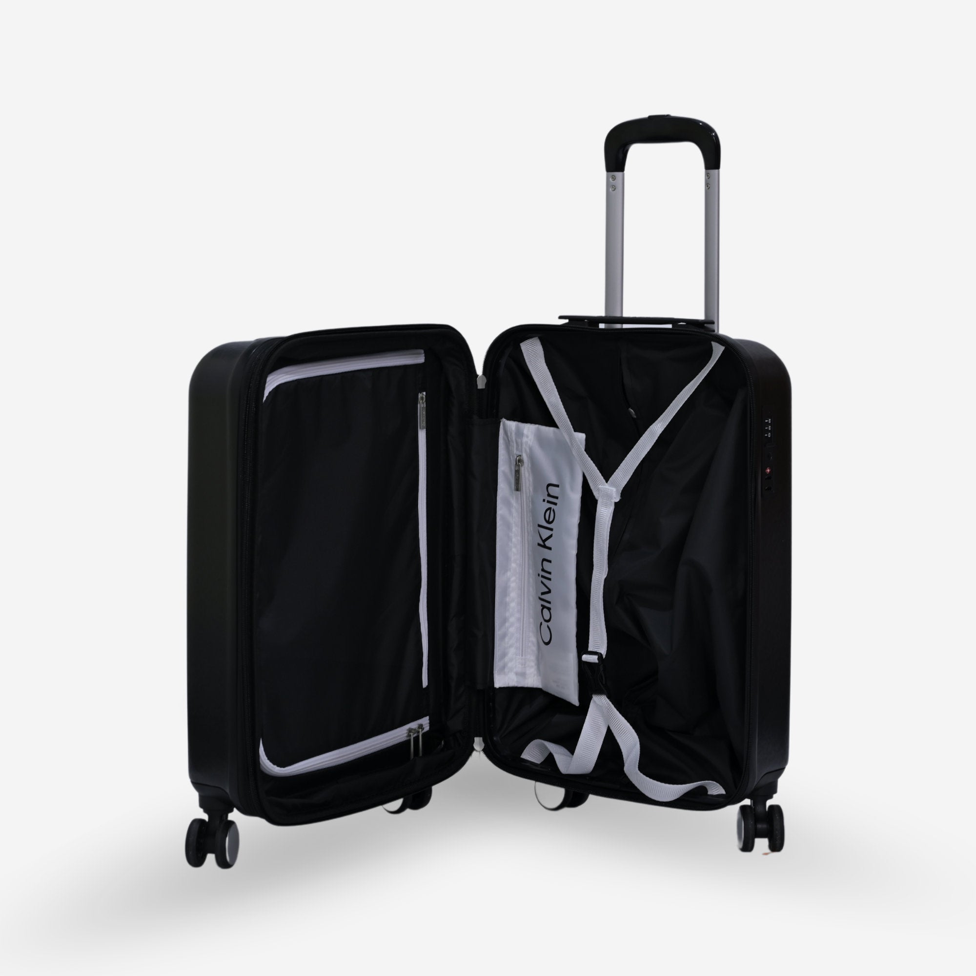 Calvin Klein Black Cabin Luggage_LH118HG4_BLK_04