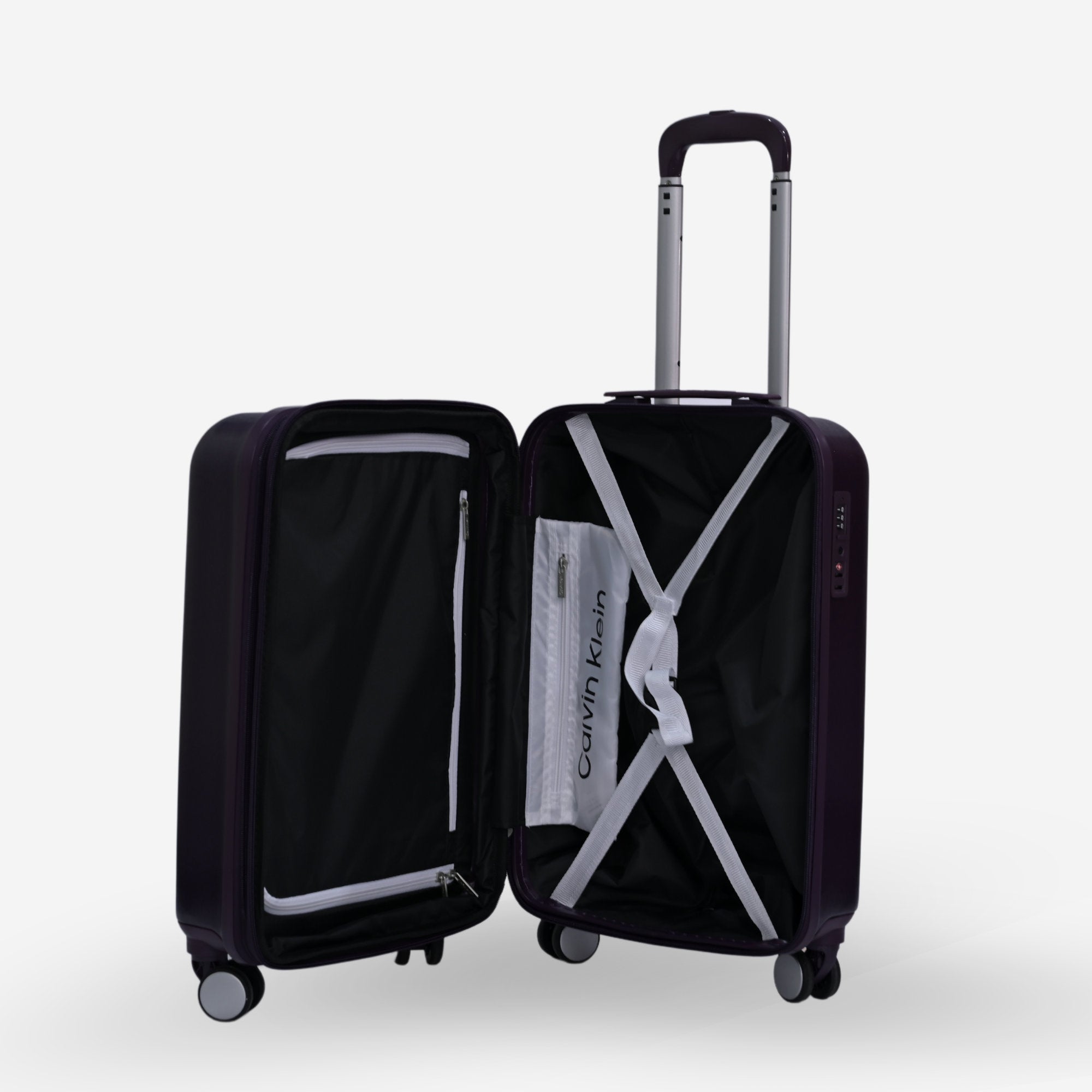 Calvin Klein Plum Cabin Luggage_LH118HG4_PLM_04