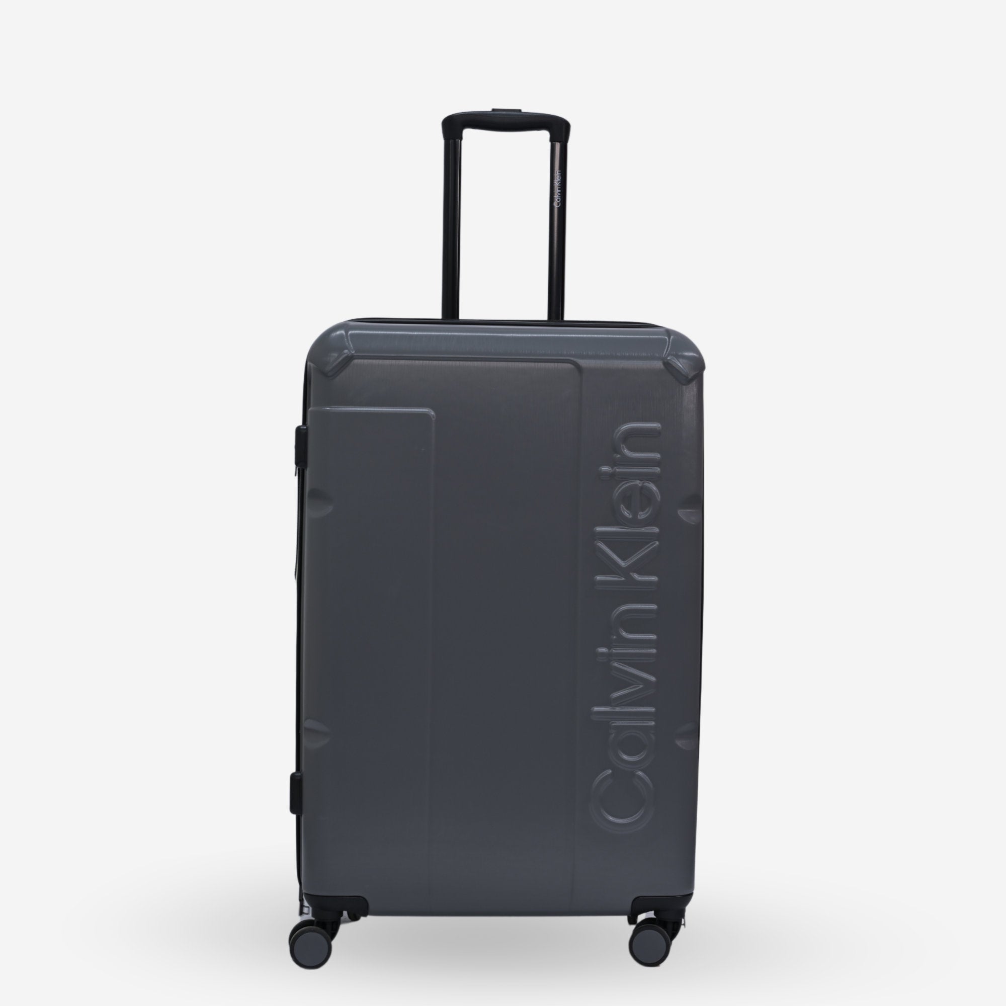 Calvin Klein Charcoal Grey Large Luggage_LH818CP4_CHA_01