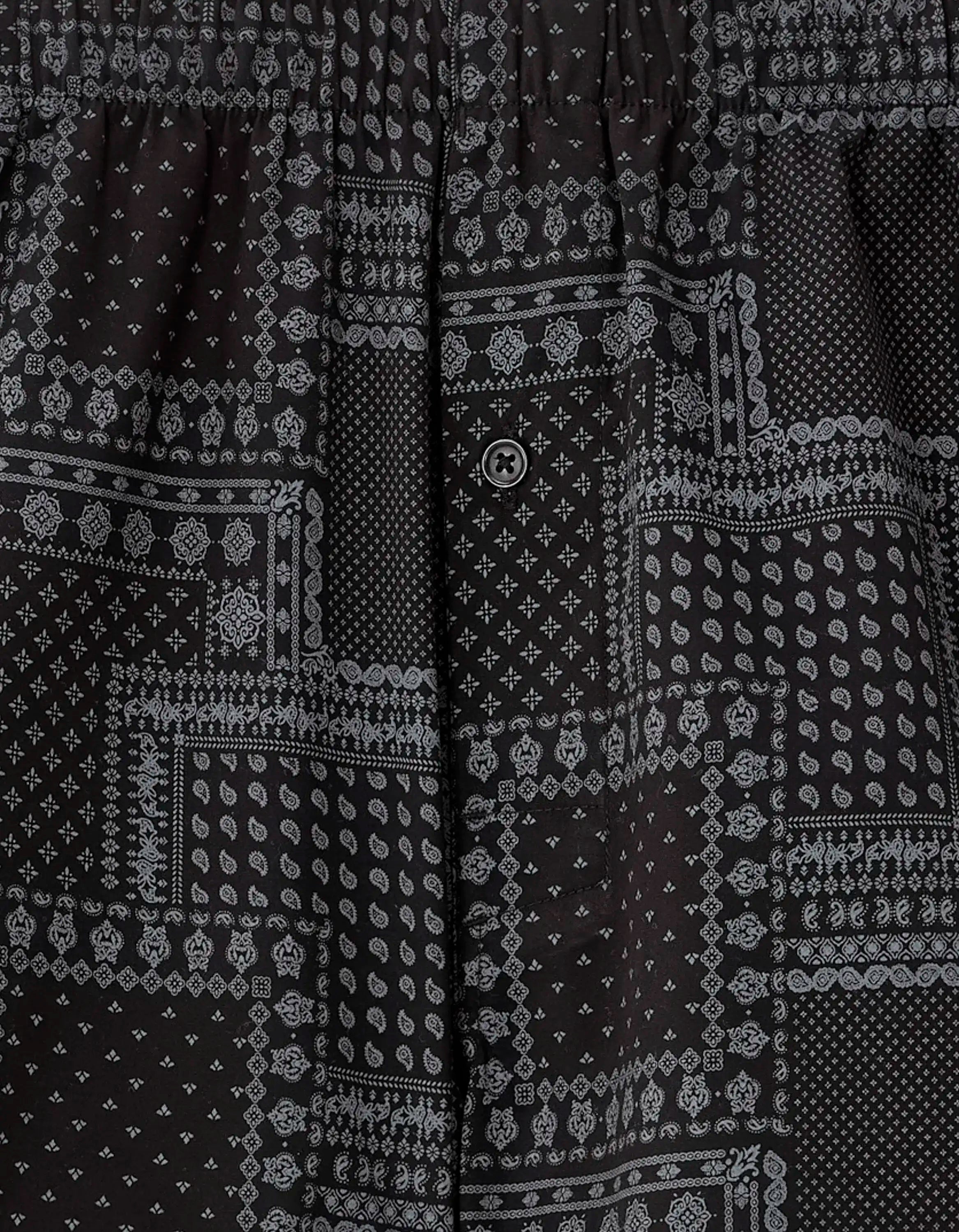 Celio_Black_100% Cotton Pajama Shorts_LIPYCHILL_BLACK_05