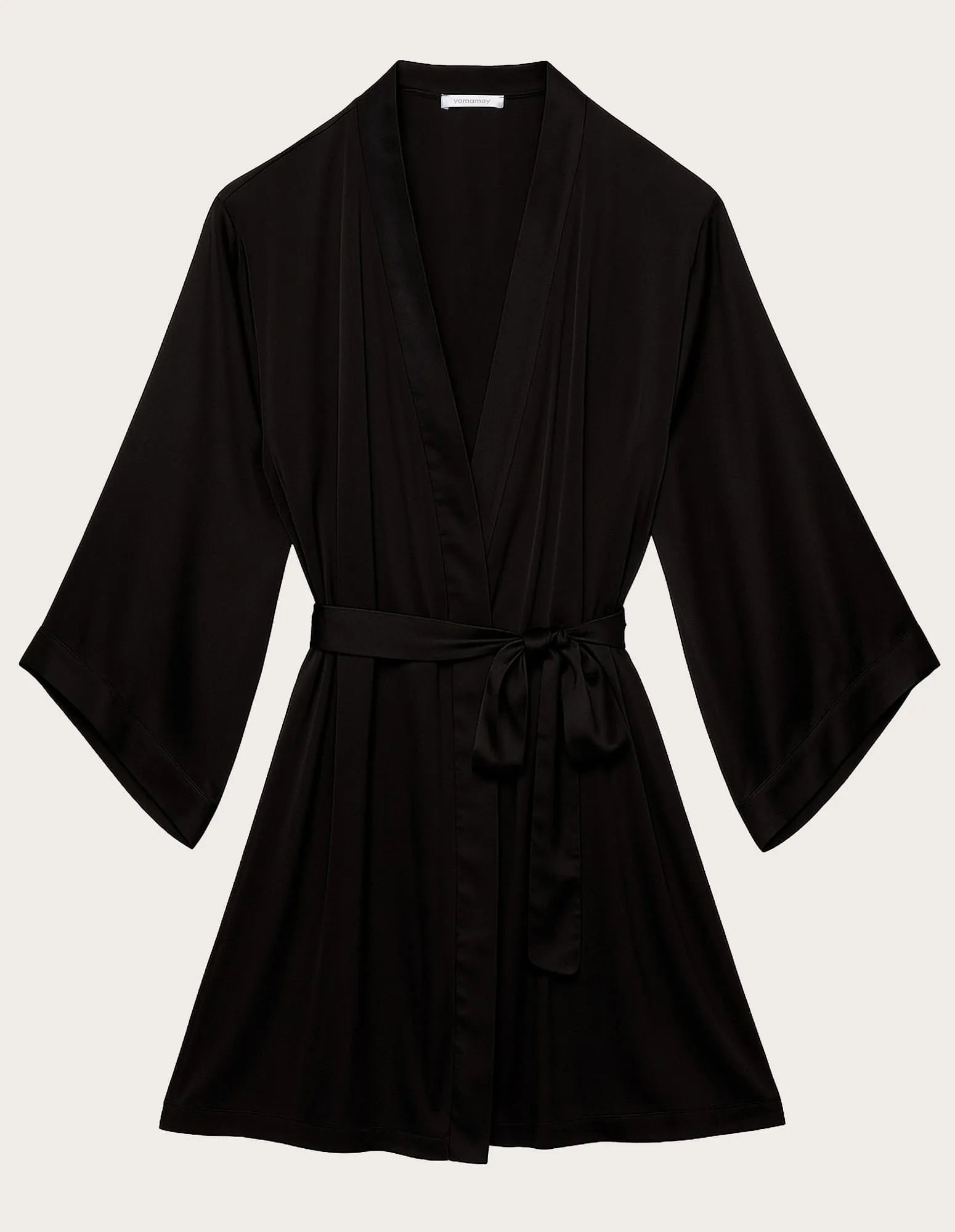 Yamamay_Black_Short Viscose Satin Kimono Ð Satin Dream_LKID183001_072_05