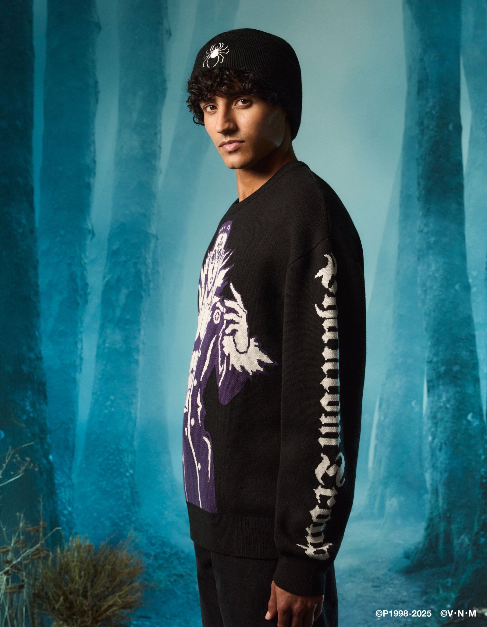 Celio_Hunter X Hunter Black Sweater_LLEHXHPUL_BLACK_04