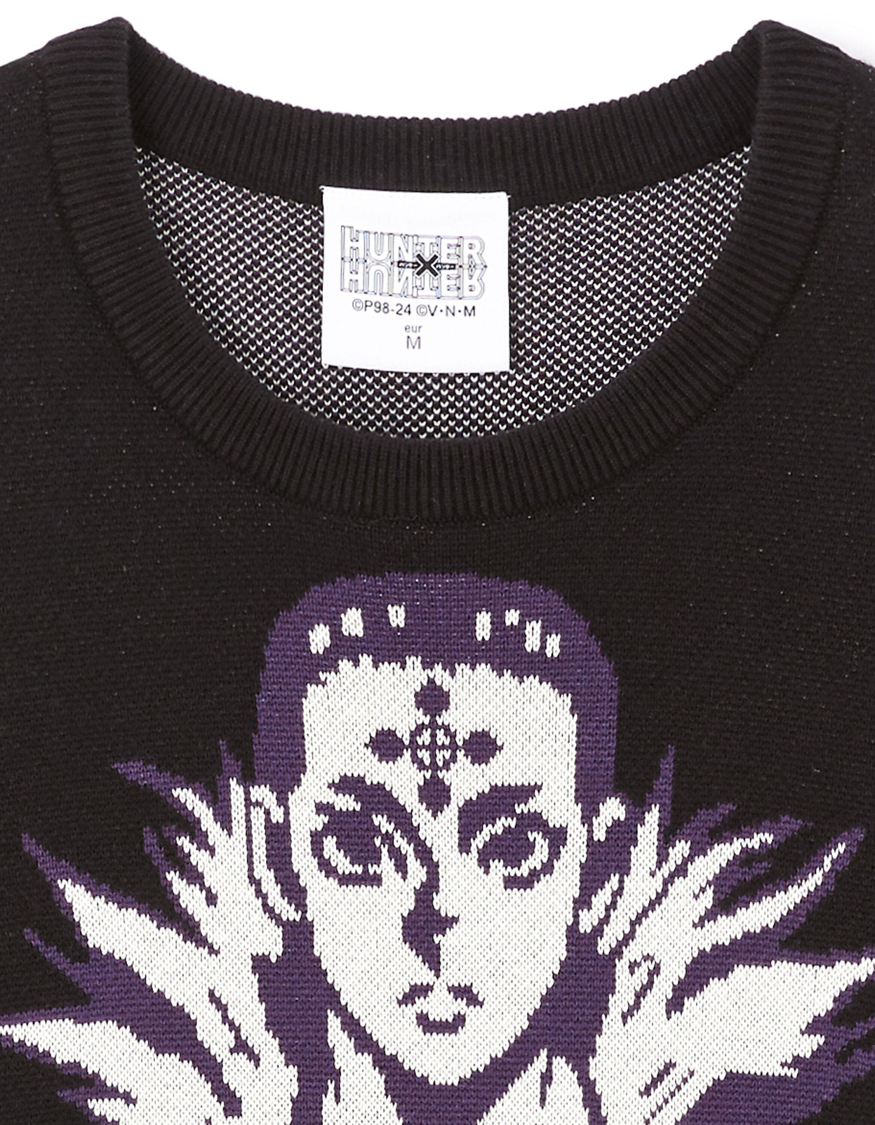 Celio_Hunter X Hunter Black Sweater_LLEHXHPUL_BLACK_07