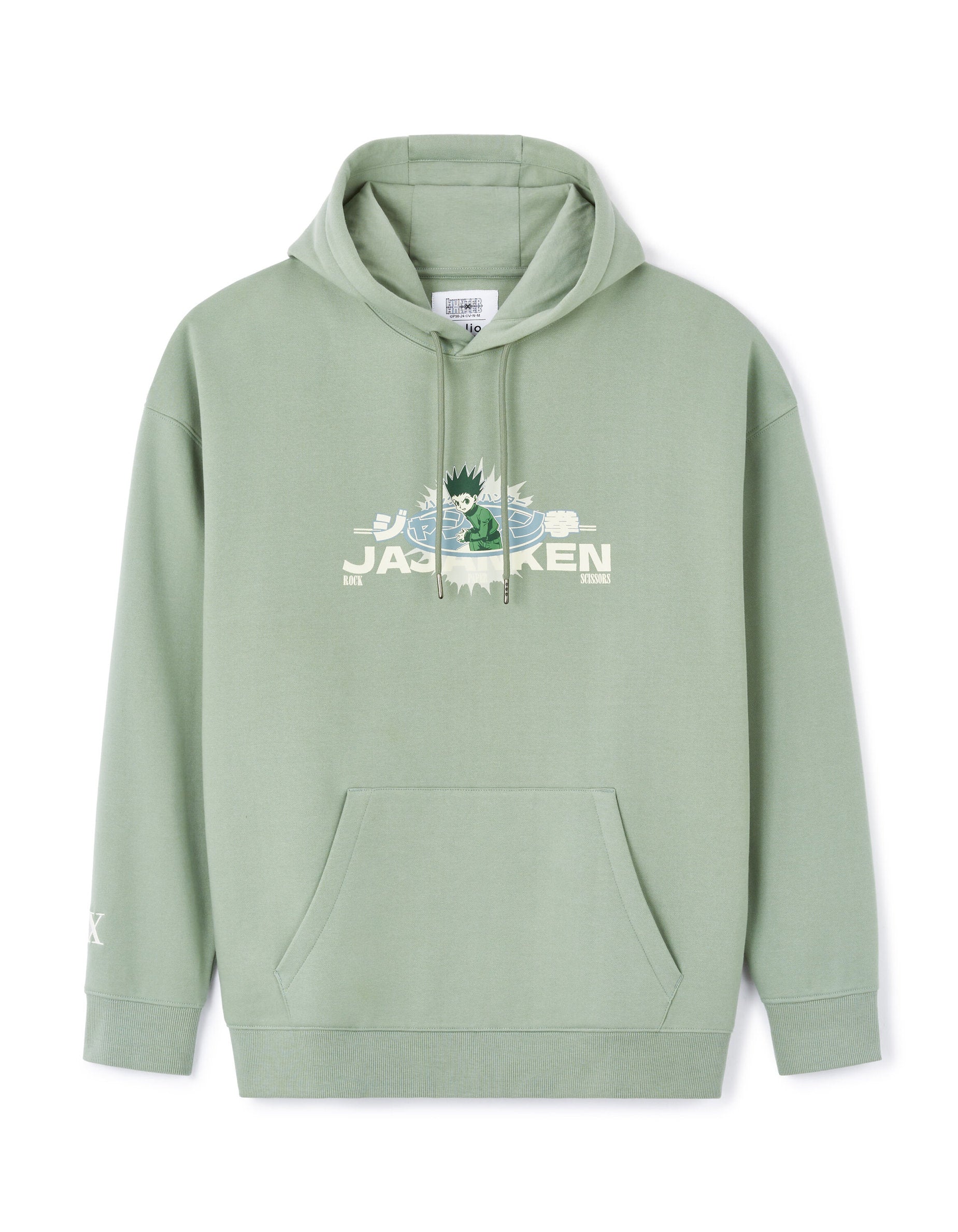 Celio_Hunter X Hunter Green Sweatshirt_LLEHXHSW_GREEN_05