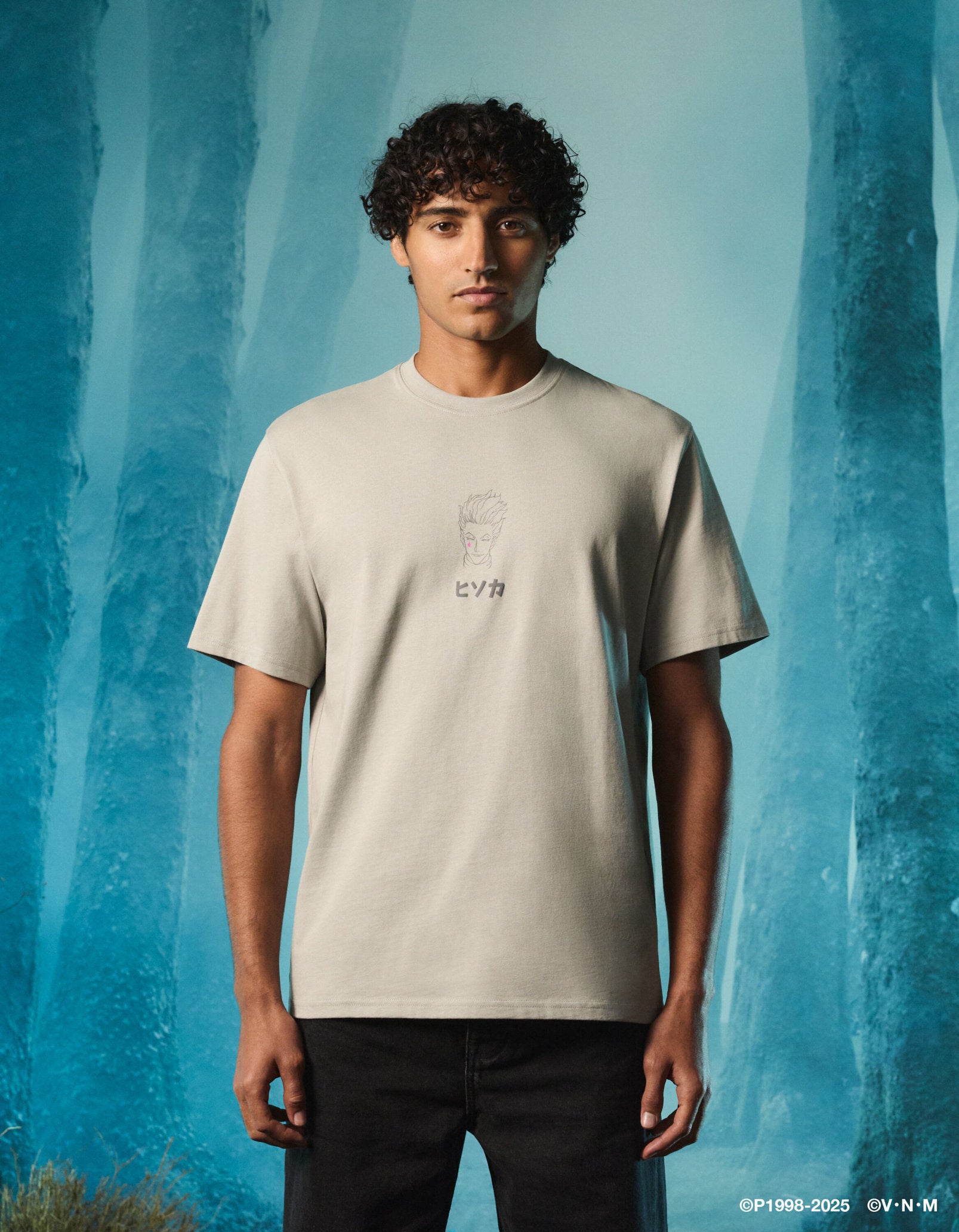 Celio_Hunter X Hunter - Gray T-Shirt_LLEHXH_GREY_01
