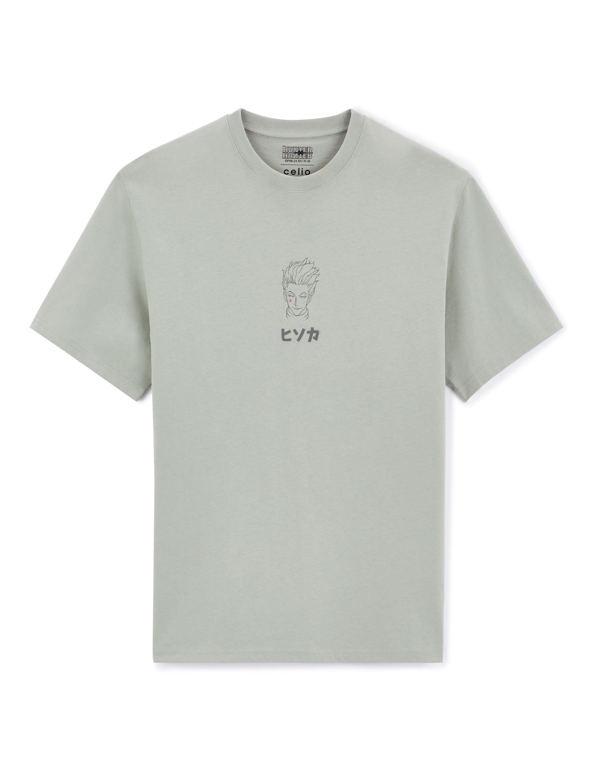 Celio_Hunter X Hunter - Gray T-Shirt_LLEHXH_GREY_04
