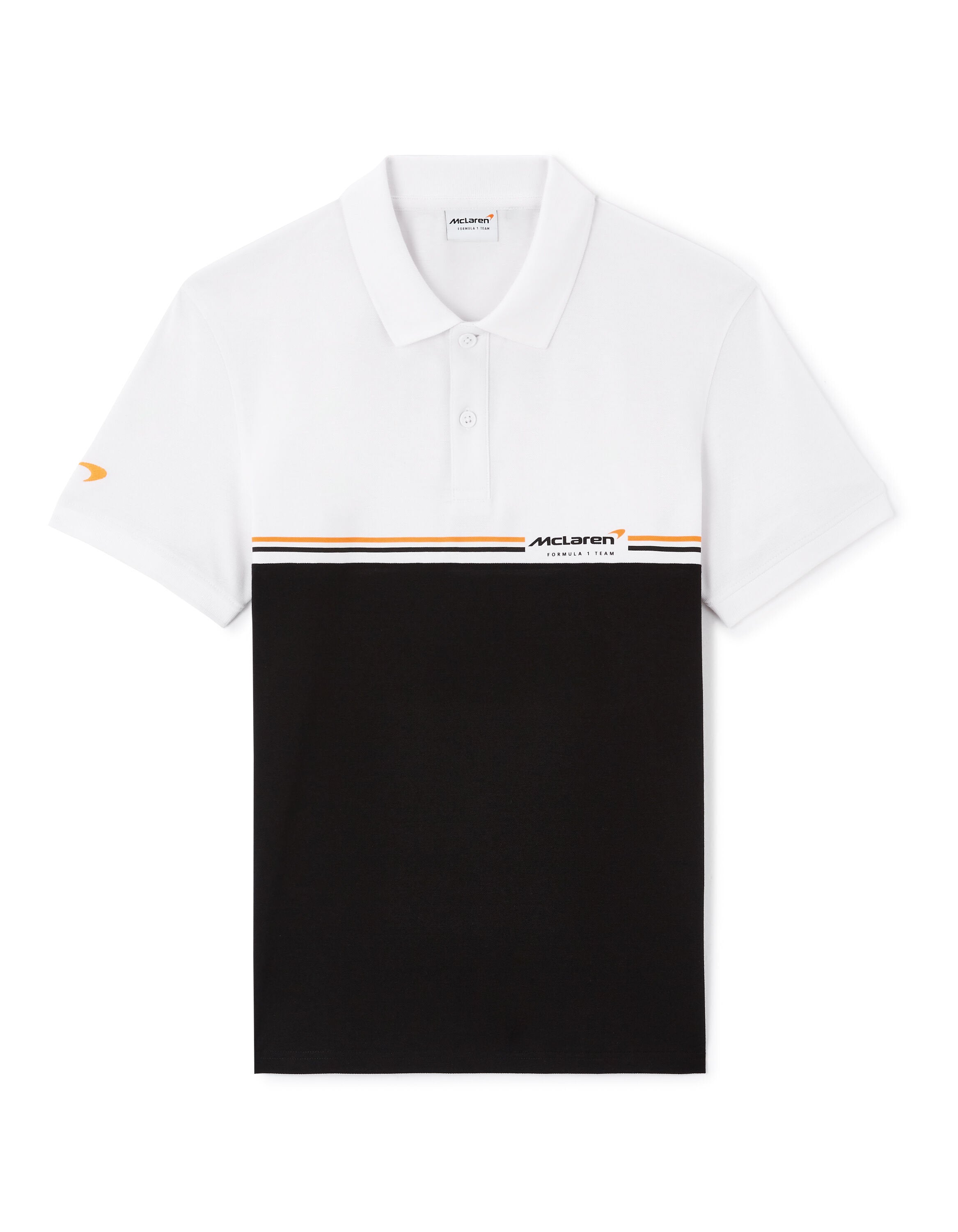 Celio_Mclaren Formula 1 Team White Polo Shirt_LLELARENP3_OPTICAL WHITE_06