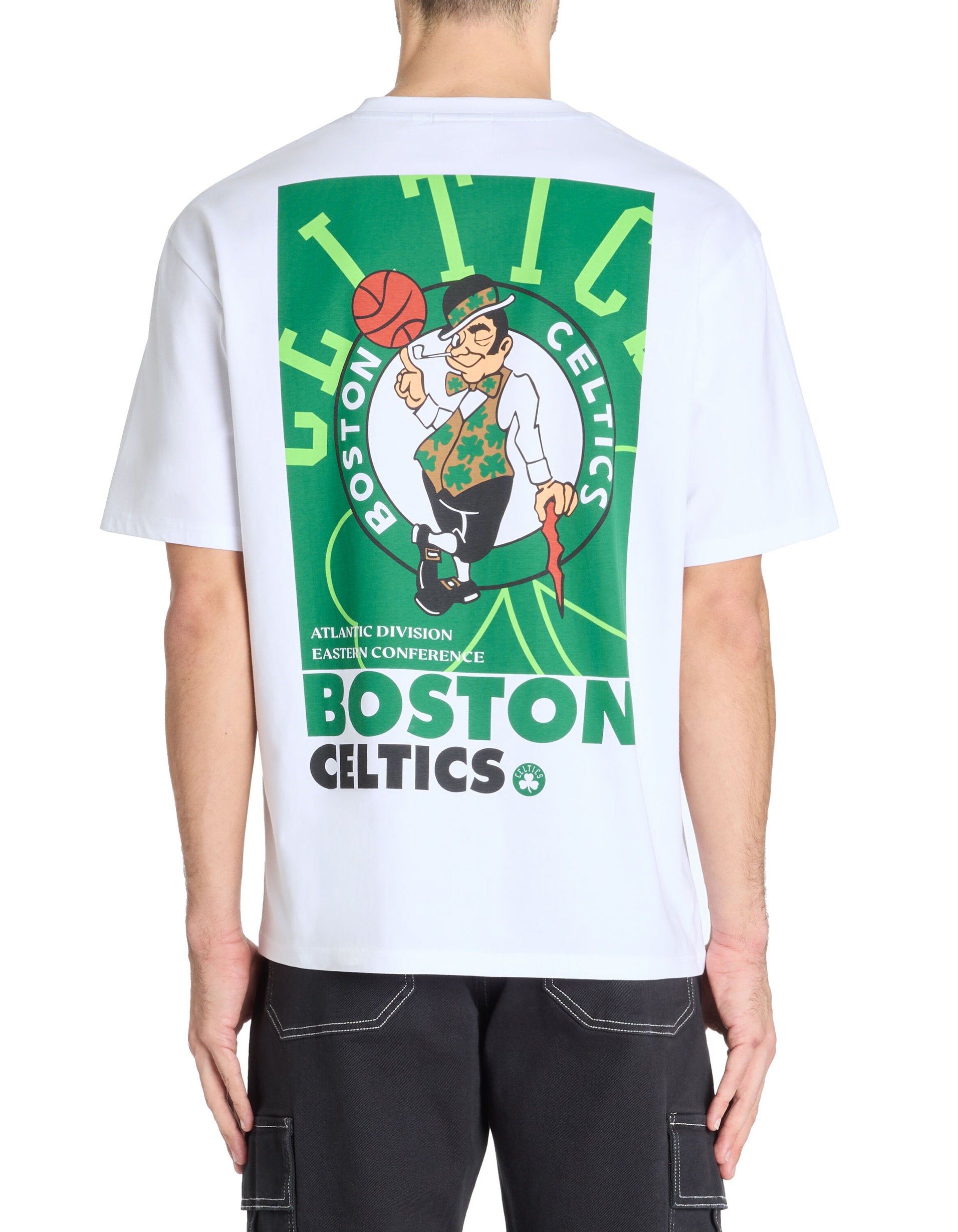 Celio_NBA Boston Celtics White T-Shirt_LLENBA_BLANC_04