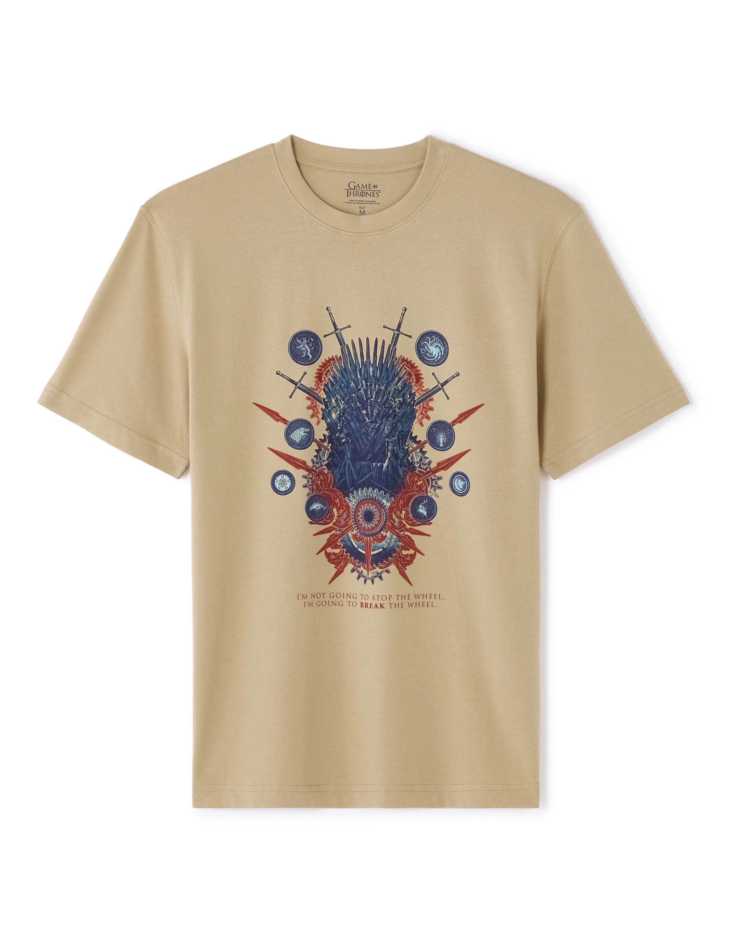 Celio_Green_Game of Thrones - Khaki T-Shirt_LMEGOT_KAKI_05