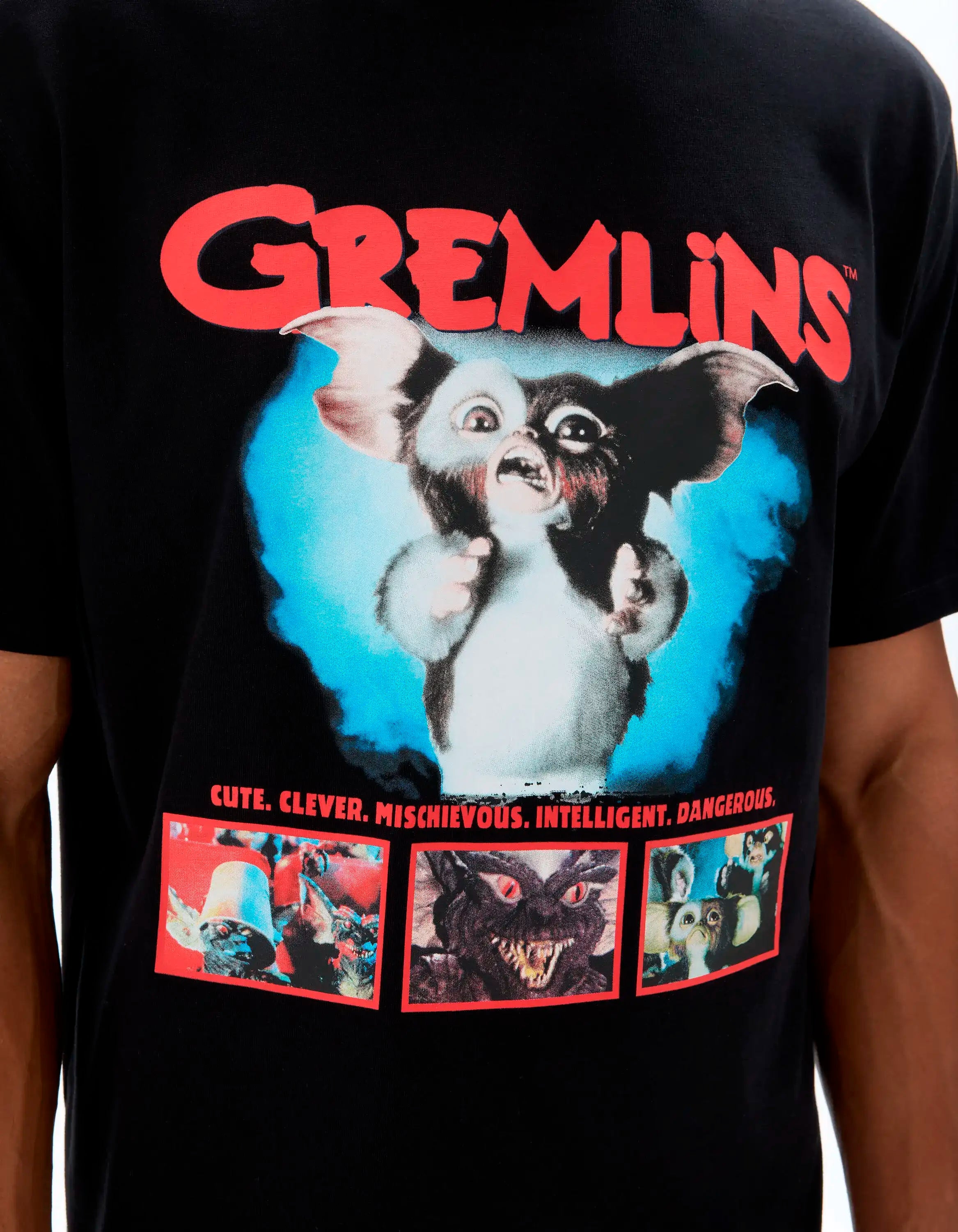 Celio_Black_Gremlins T-Shirt_LMEGRIM1_BLACK_04