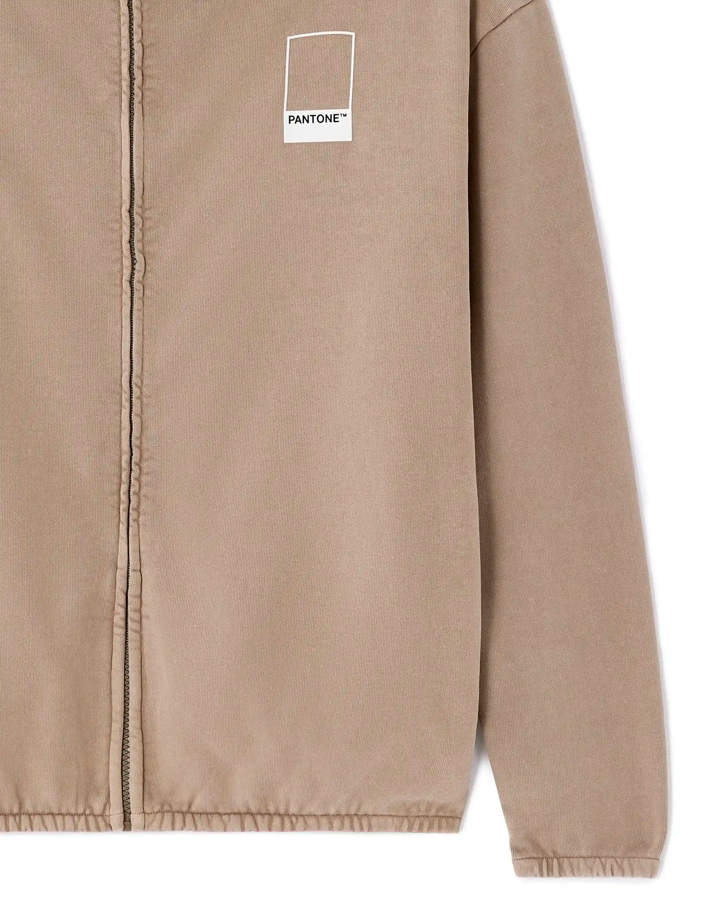 Celio_Brown_Pantone Zip-Up Sweatshirt_LMEPANSWZ_BROWN_06