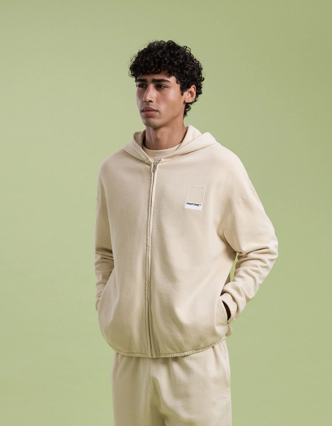 Celio_Off White_Pantone Zip-Up Sweatshirt_LMEPANSWZ_OFF WHITE_07