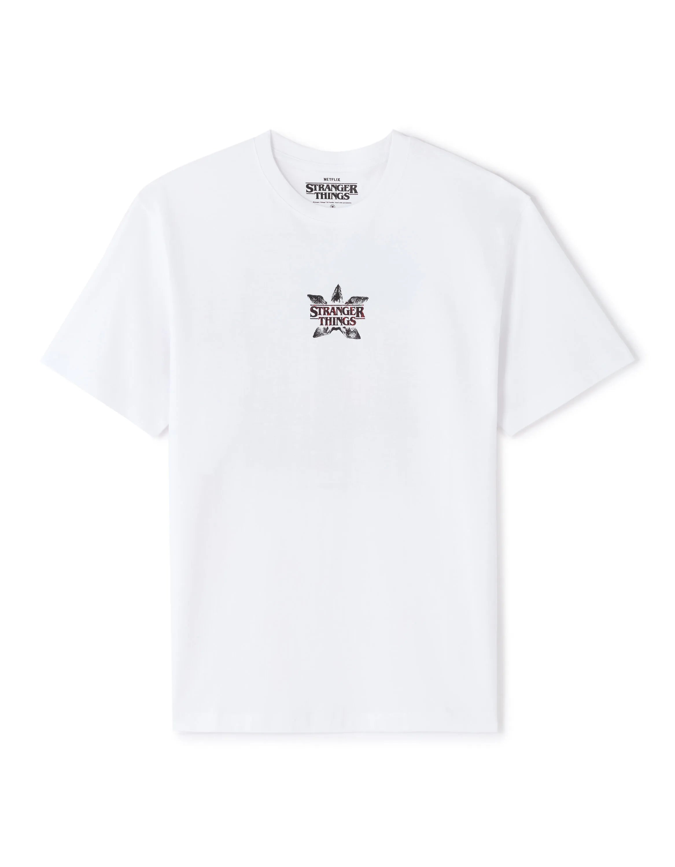 Celio_White_Stranger Things - White T-Shirt_LMESTRA_OPTICAL WHITE_07
