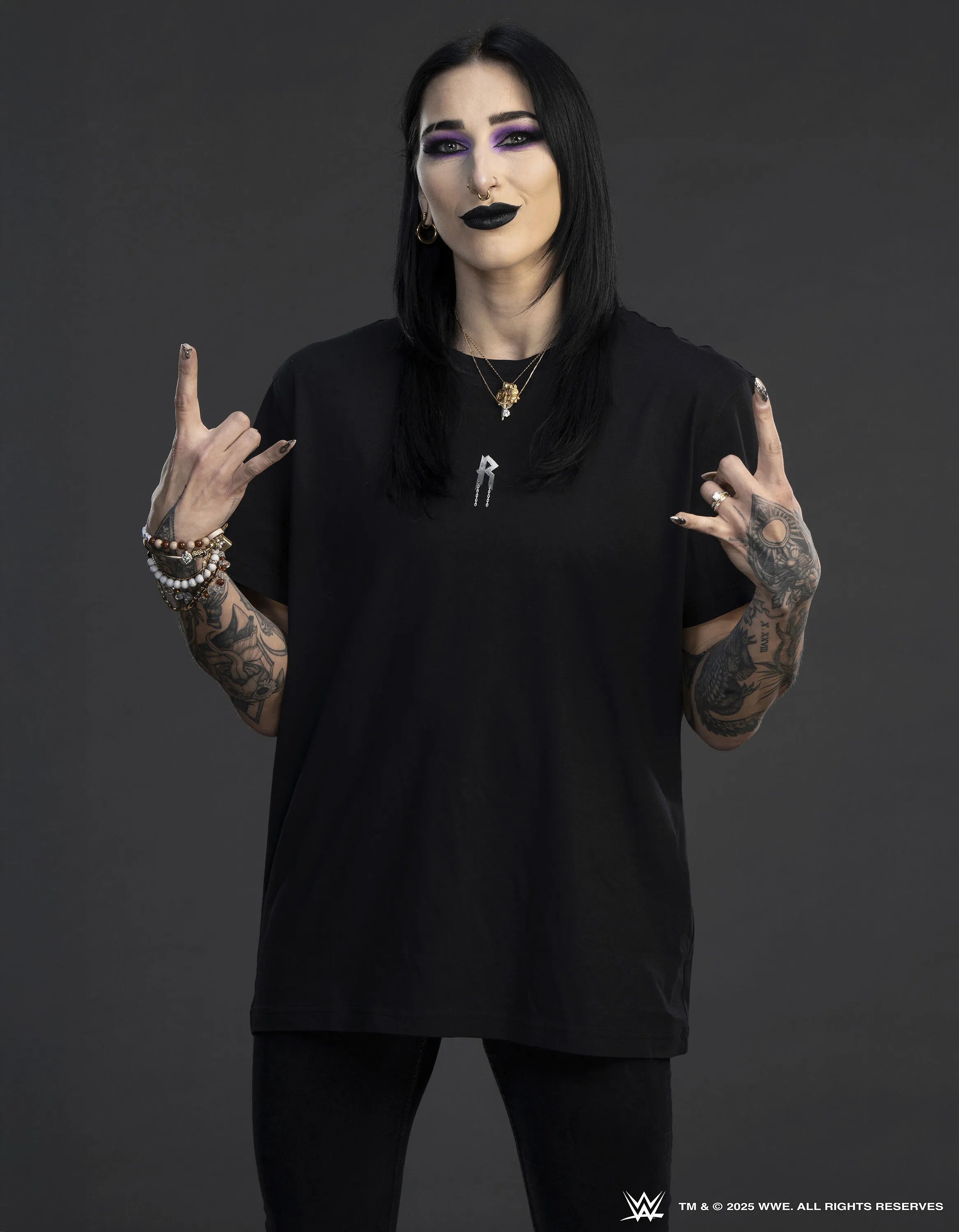 Celio_Black 4_WWE Rhea Ripley T-Shirt_LMEWWE1_BLACK 4_06
