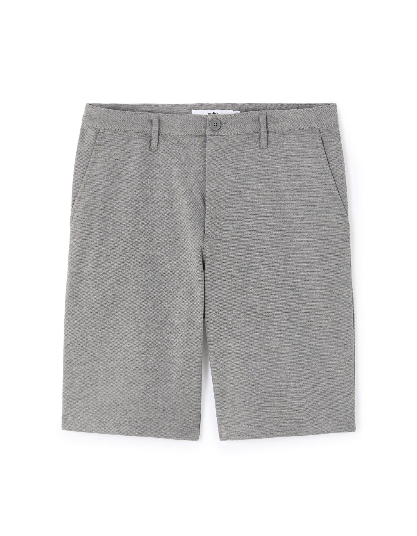 Celio_Grey Stretch Bermuda Shorts_LOJOVALBM_GRIS_06