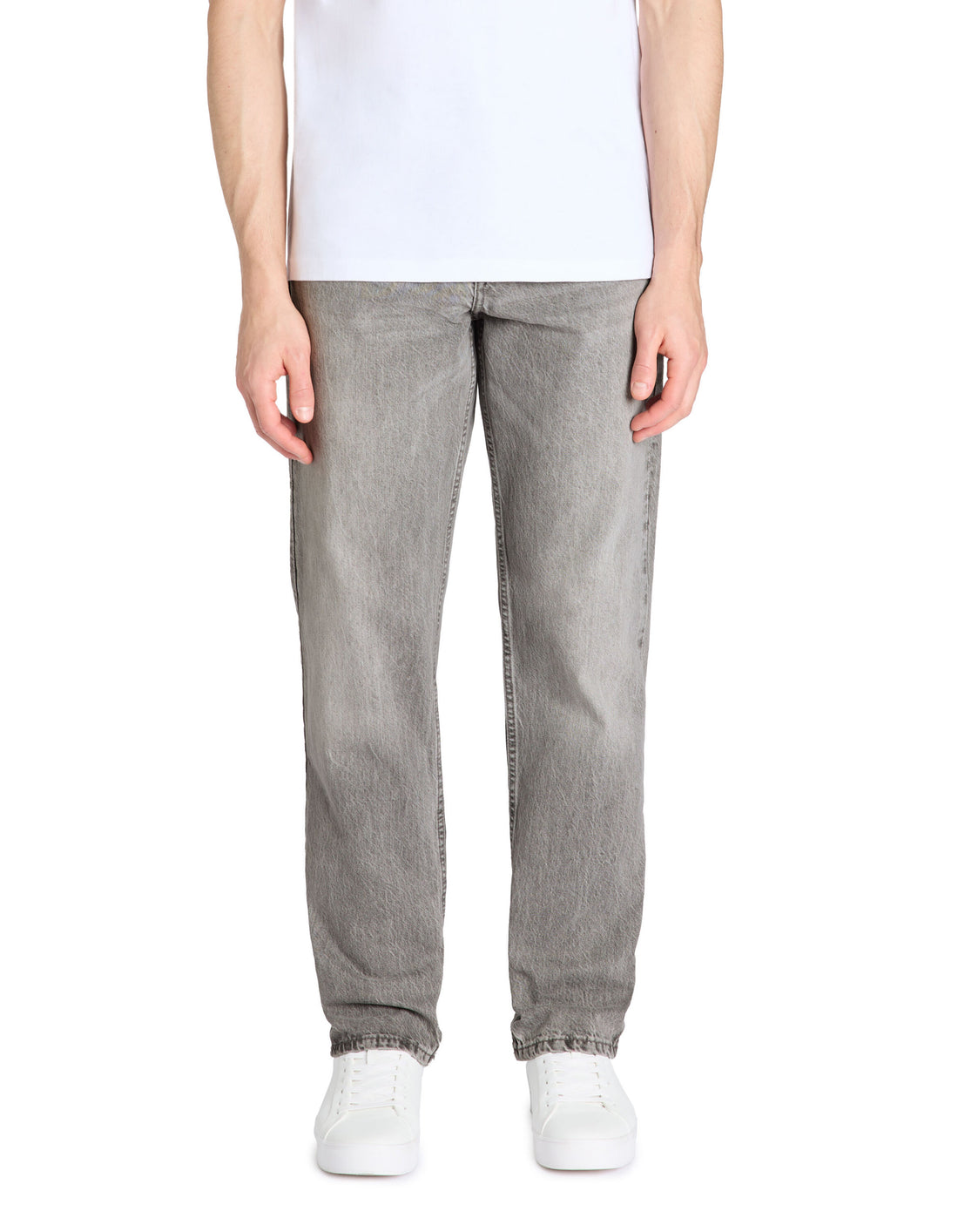 Celio_Medium Grey 100% Cotton Loose Jeans_LOLOOSE_GREY_01