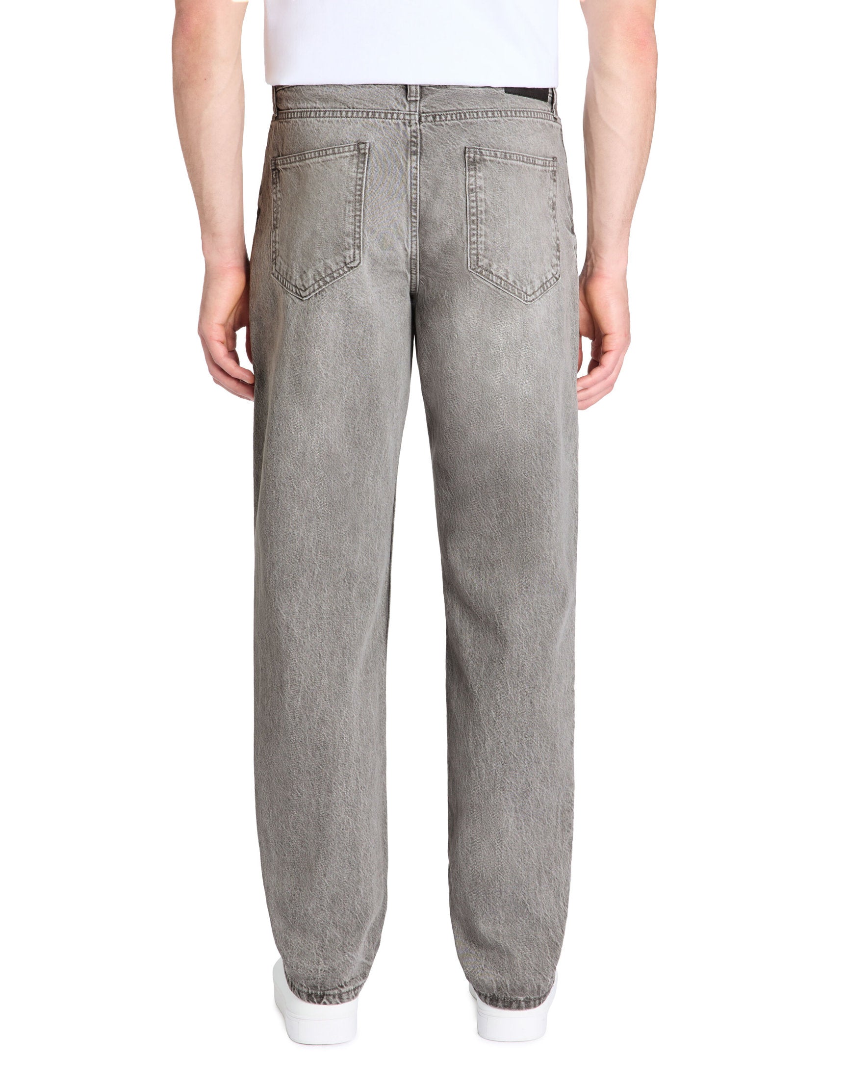Celio_Medium Grey 100% Cotton Loose Jeans_LOLOOSE_GREY_03