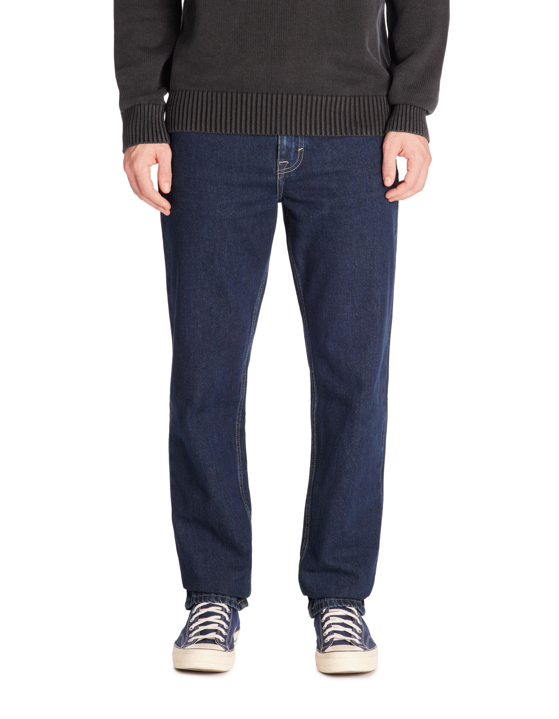 Celio_Dark Blue Loose Jeans 100% Cotton_LOLOOSE_RINSE_02