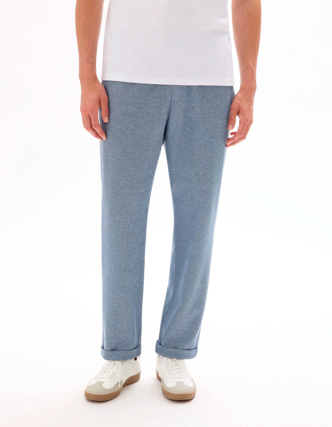 Celio_Bleu Moyen_24H Slim Stretch 7/8 Pants_LOPICK_BLEU MOYEN_02