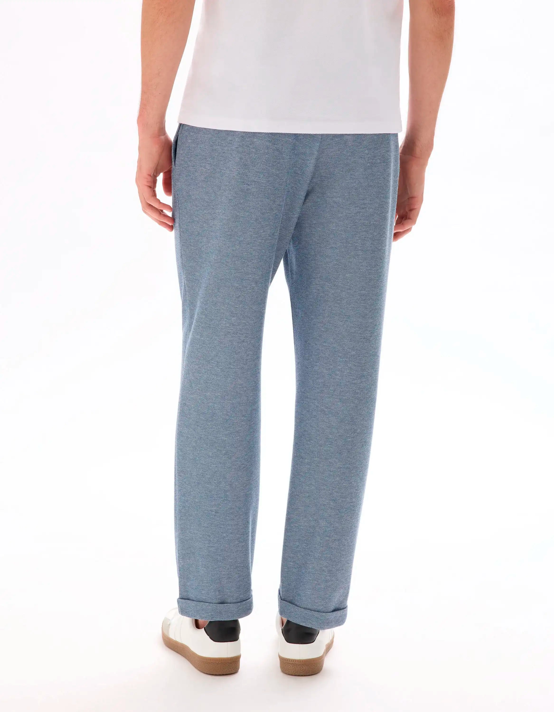 Celio_Bleu Moyen_24H Slim Stretch 7/8 Pants_LOPICK_BLEU MOYEN_03
