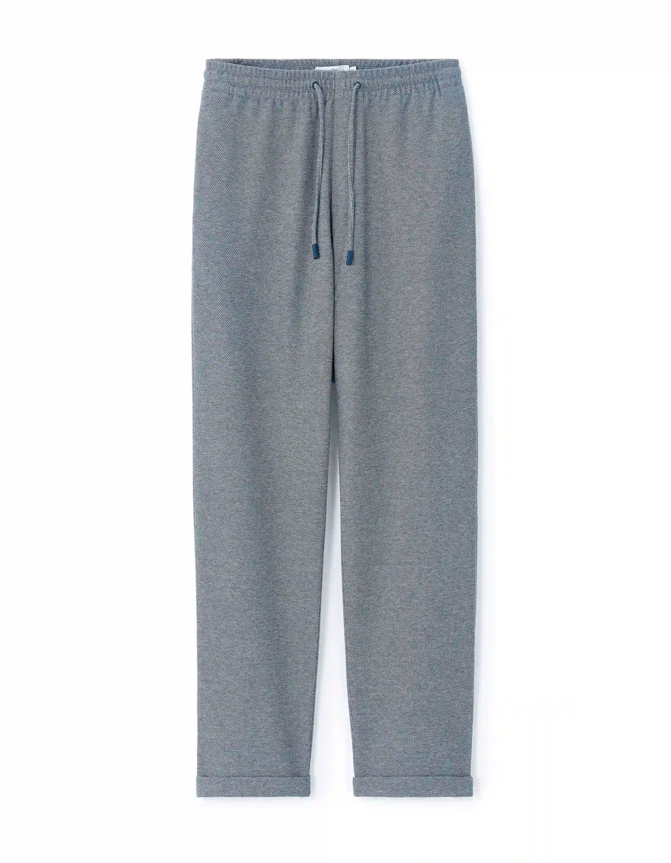 Celio_Bleu Moyen_24H Slim Stretch 7/8 Pants_LOPICK_BLEU MOYEN_07