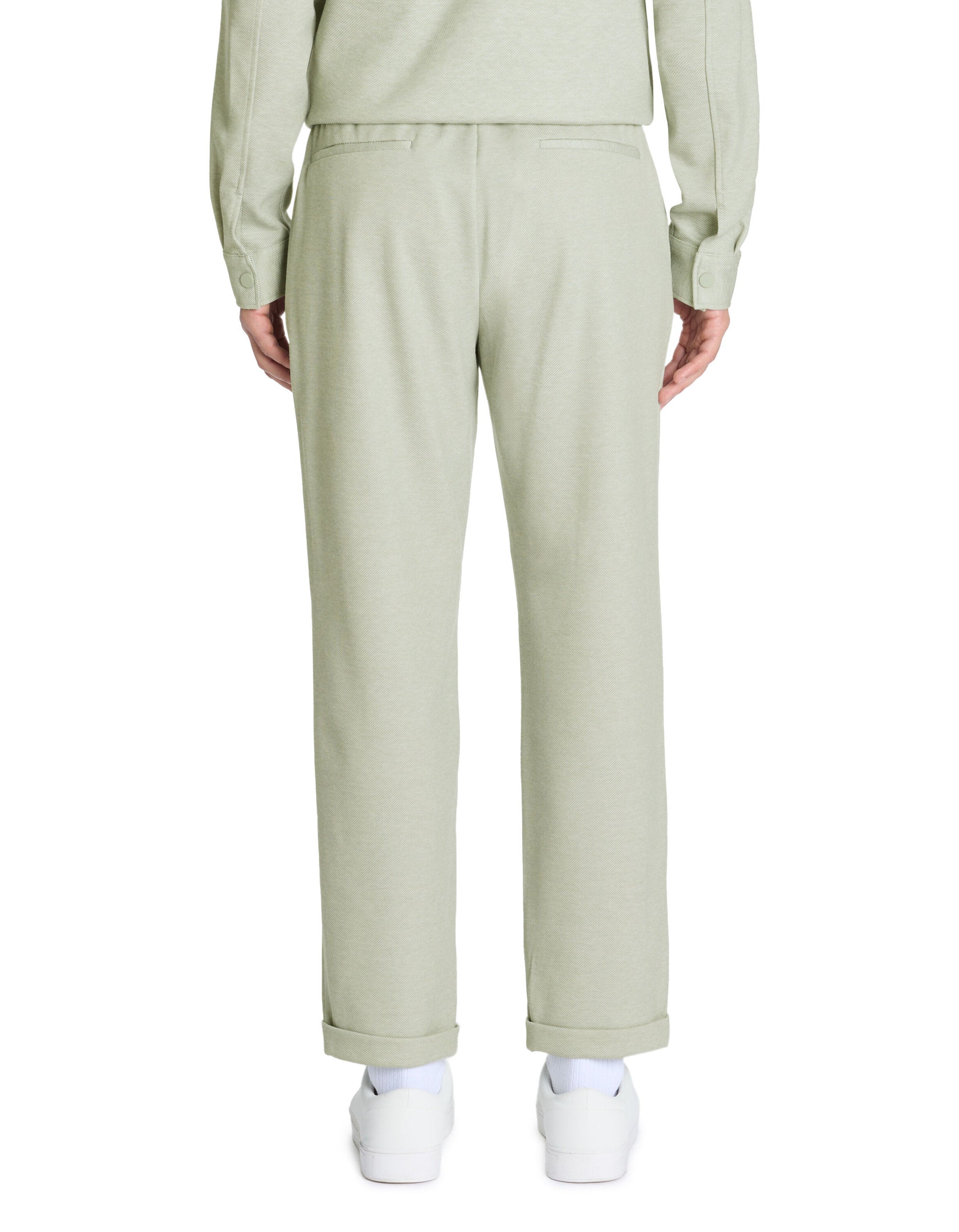 Celio_Slim Stretch Cotton Pants - Green_LOPICK_SAUGE_02