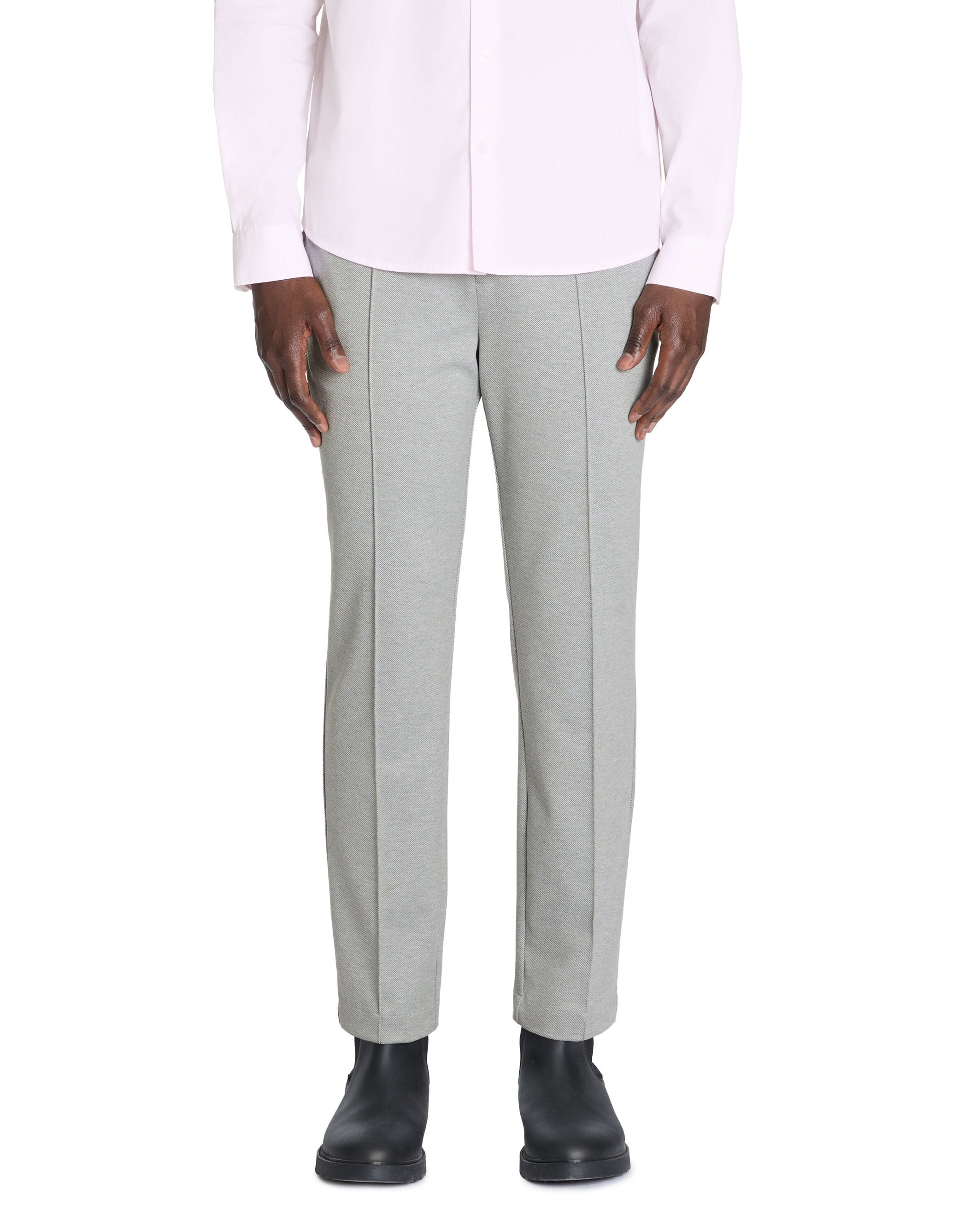 Celio_Grey Straight Stretch Trousers_LOPLI_GREY_02