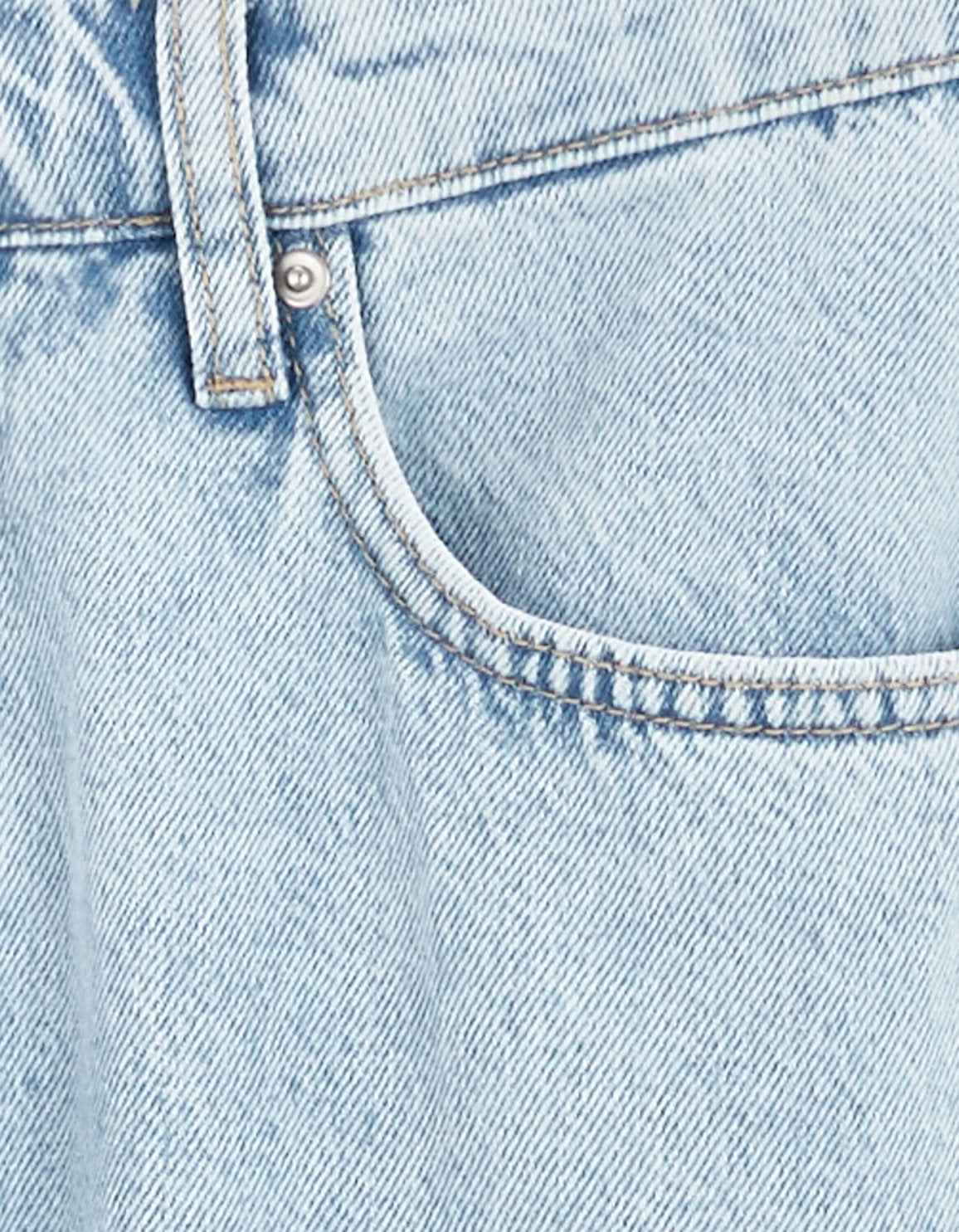Celio_Jean Relaxed 100% Cotton C85 - Light Blue_LORELAX_BLEACHED_08
