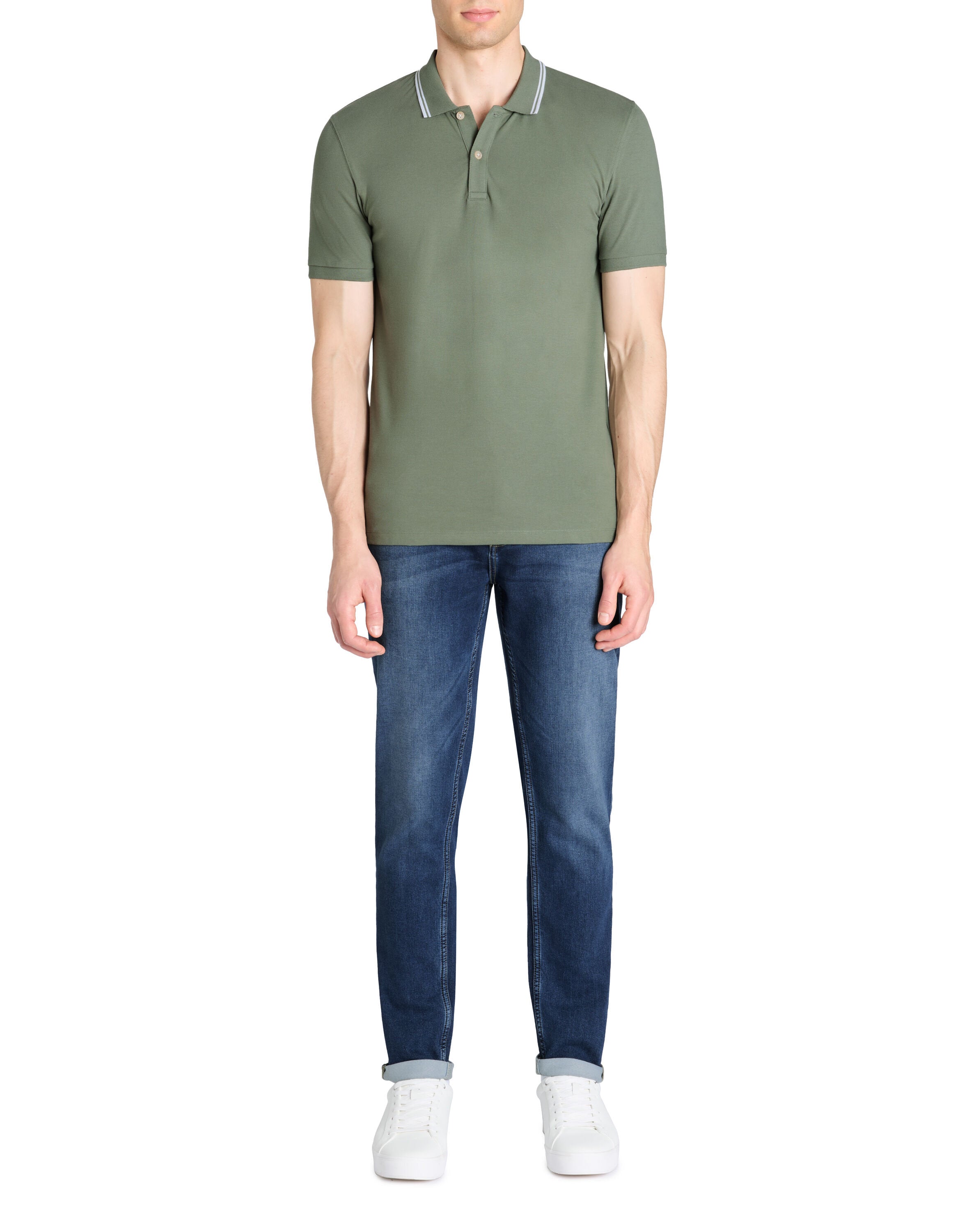 Celio_100% Cotton Stretch C25 Slim Jeans - Blue_LOSUPER1_STONE_01